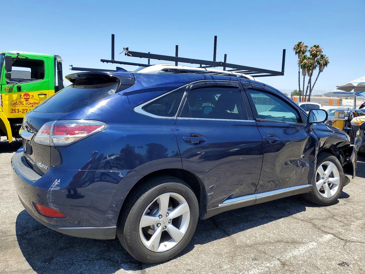 2014 Lexus Rx 350 Base Blue vin: 2T2BK1BA1EC245994
