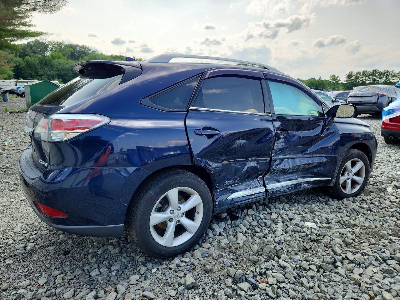 2014 Lexus Rx 350 Base Синий vin: 2T2BK1BA1EC247163