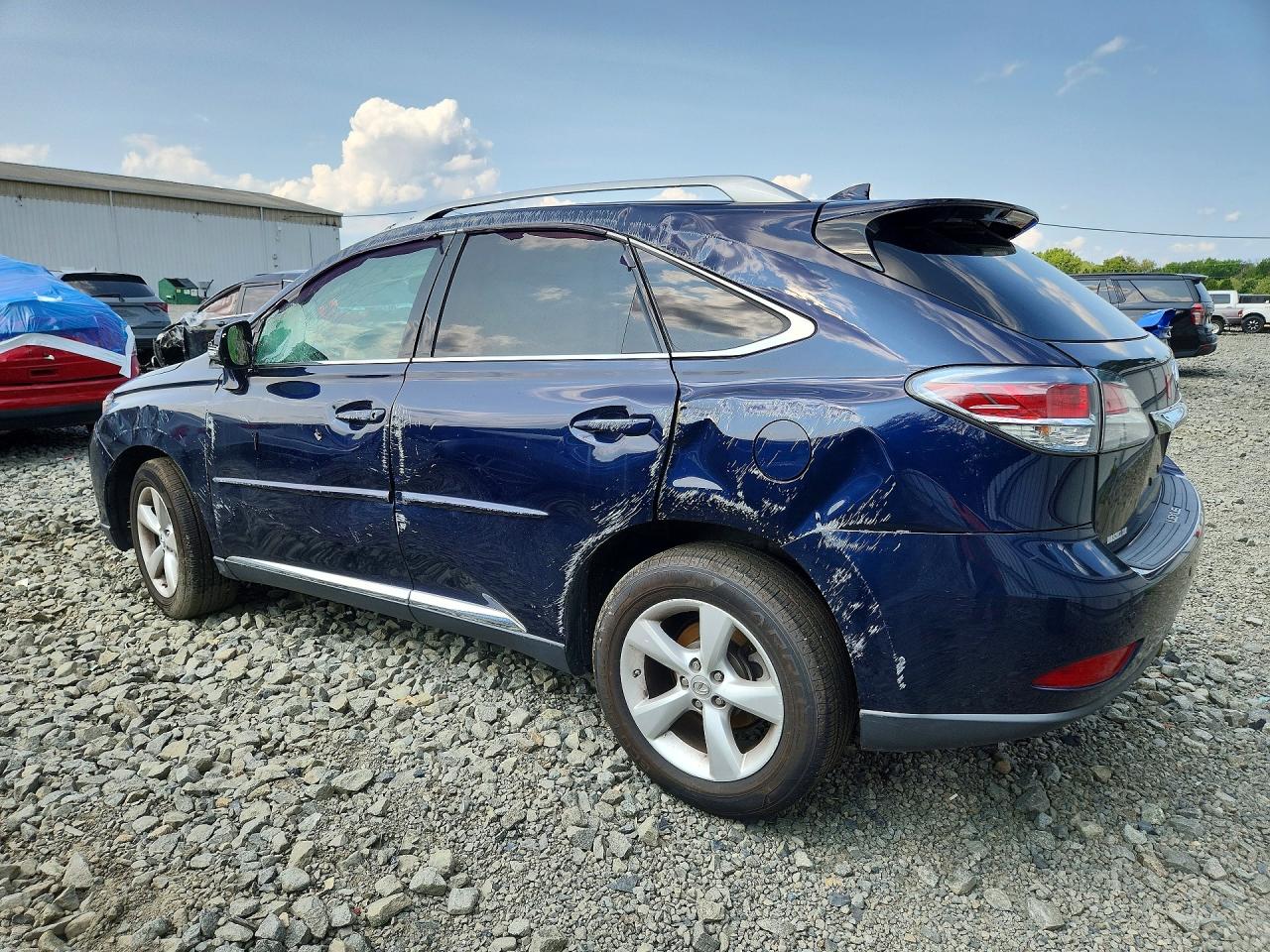 2014 Lexus Rx 350 Base Синий vin: 2T2BK1BA1EC247163
