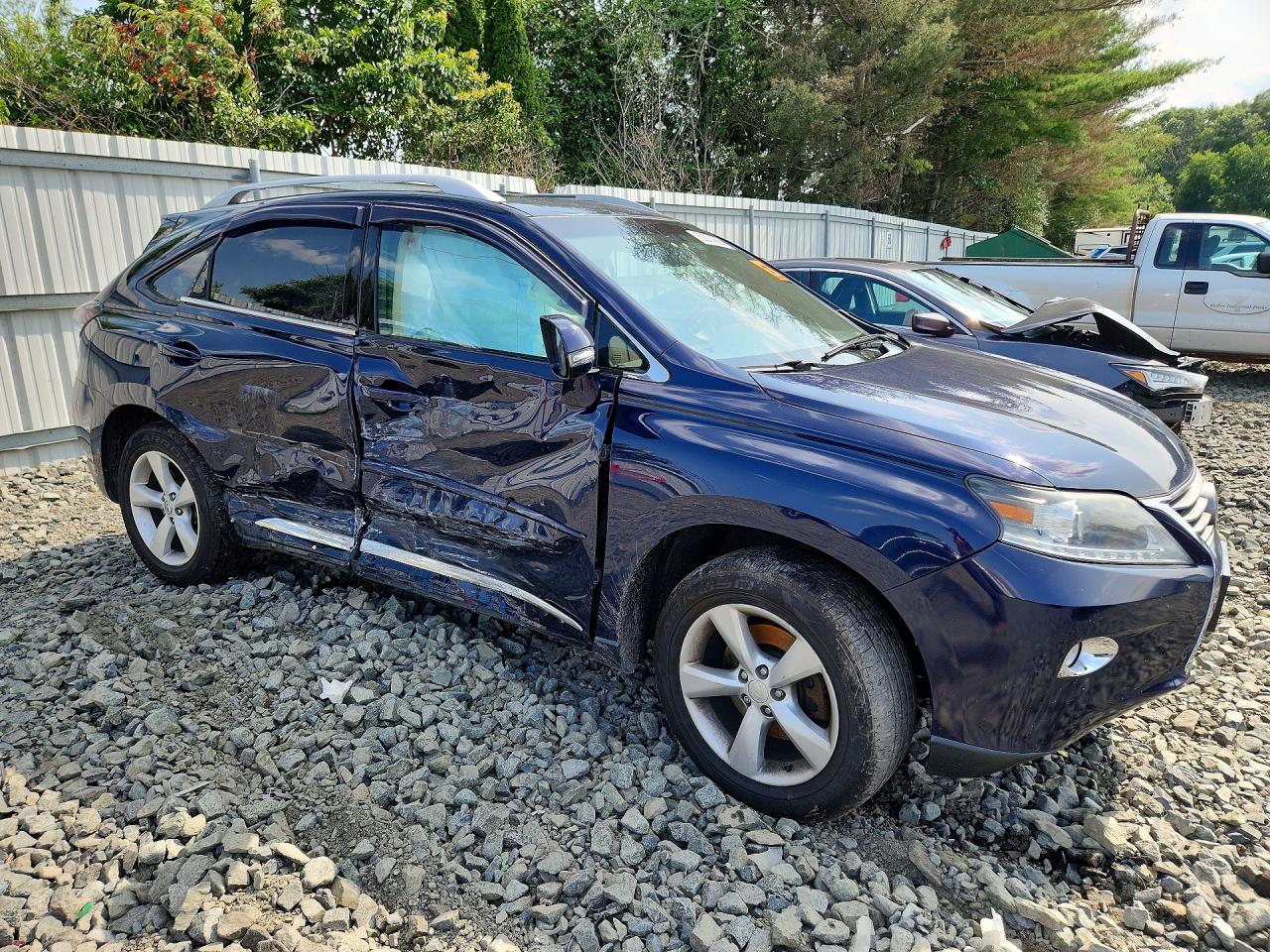 2014 Lexus Rx 350 Base Синий vin: 2T2BK1BA1EC247163