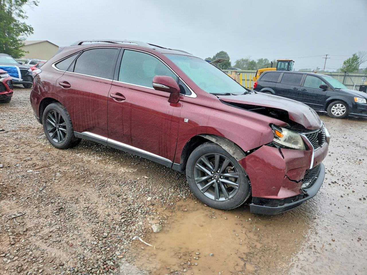 2014 Lexus Rx 350 F Sport Maroon vin: 2T2BK1BA1EC248975