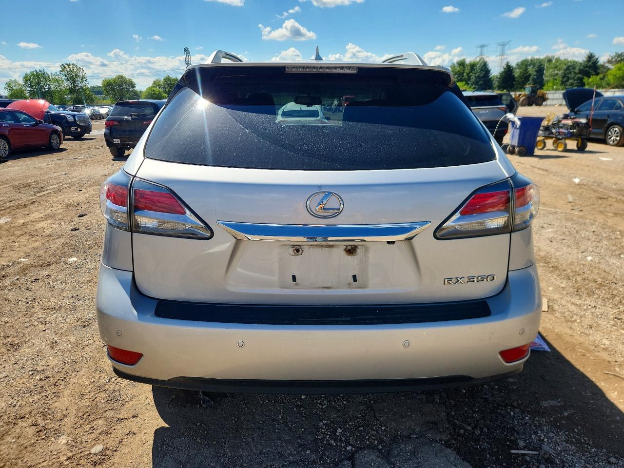 2015 Lexus Rx 350 Base Silver vin: 2T2BK1BA1FC265308