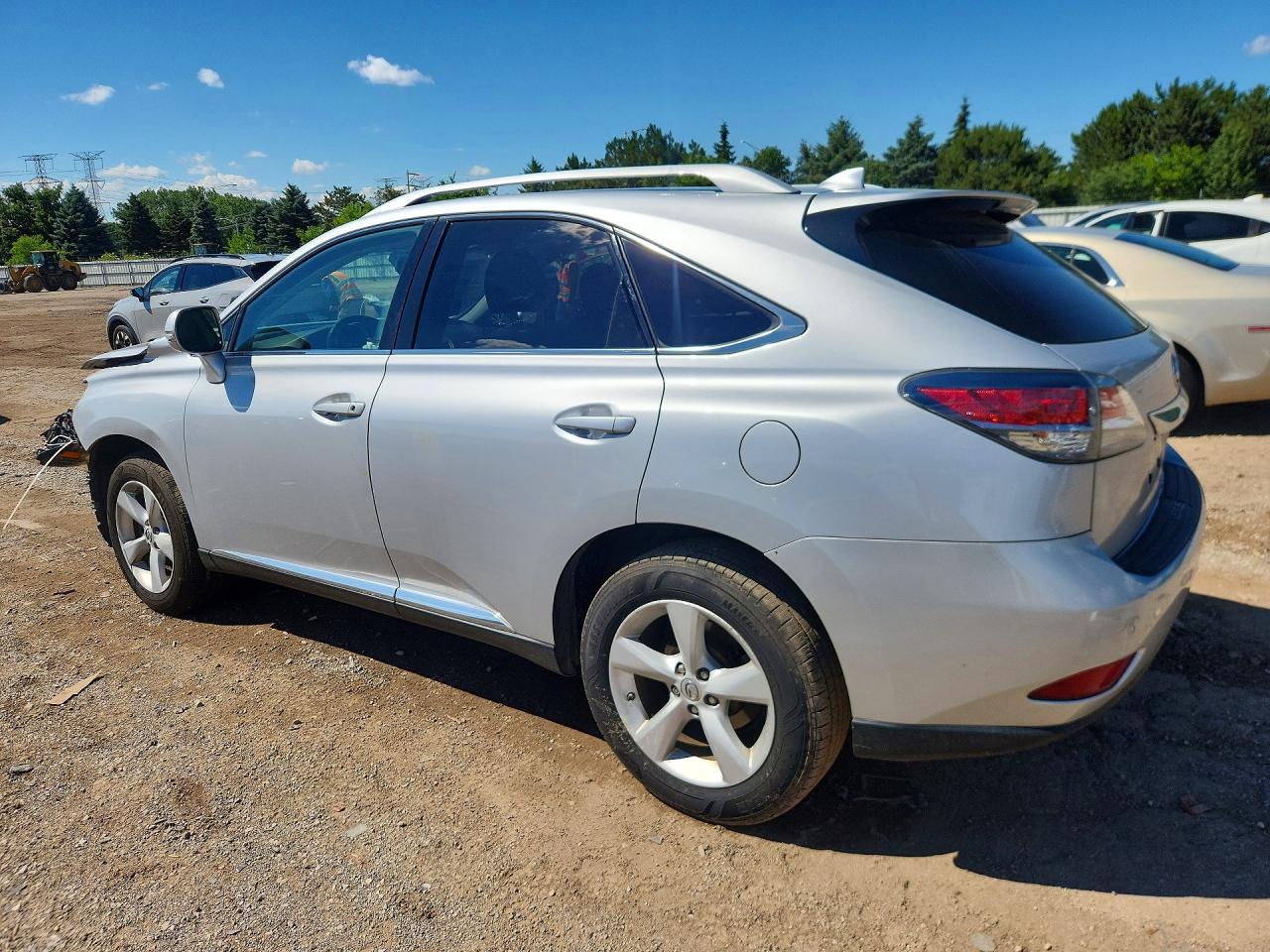 2015 Lexus Rx 350 Base Silver vin: 2T2BK1BA1FC265308