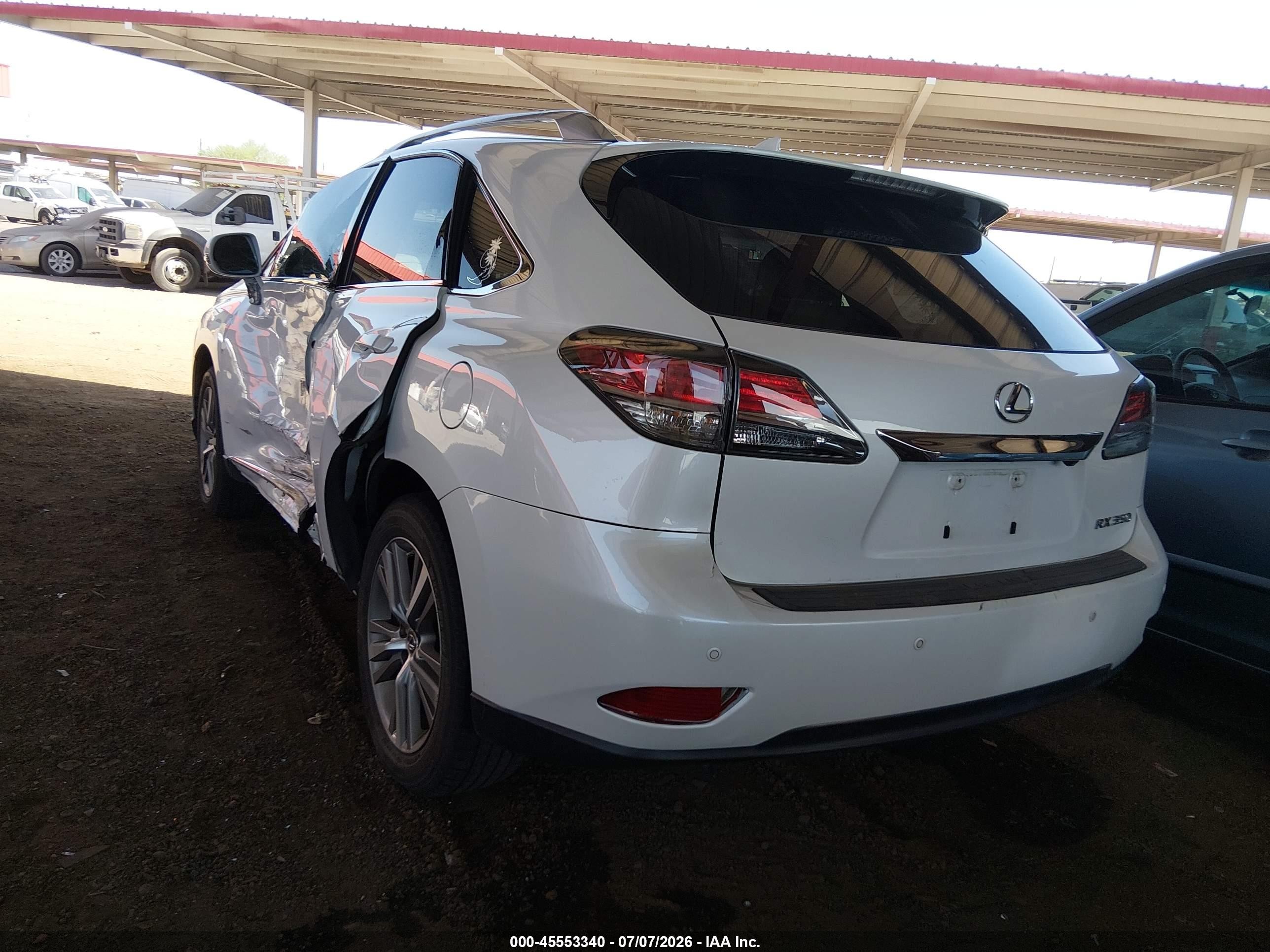 2015 Lexus Rx 350   White vin: 2T2BK1BA1FC267365