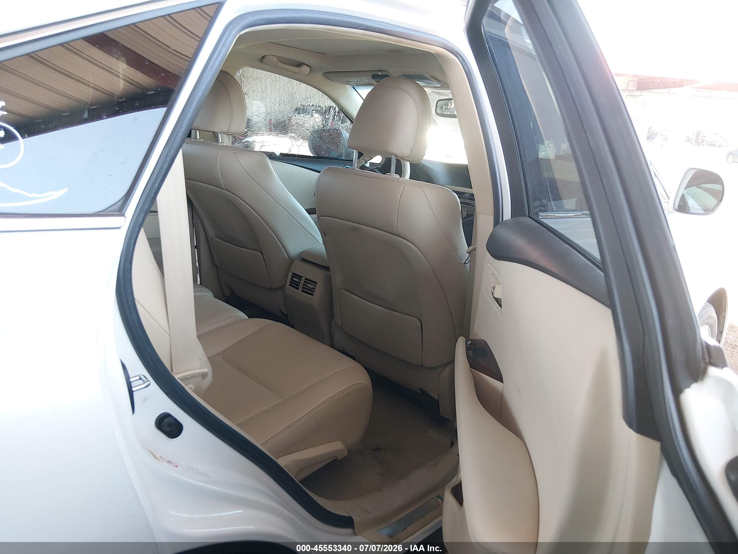 2015 Lexus Rx 350   White vin: 2T2BK1BA1FC267365