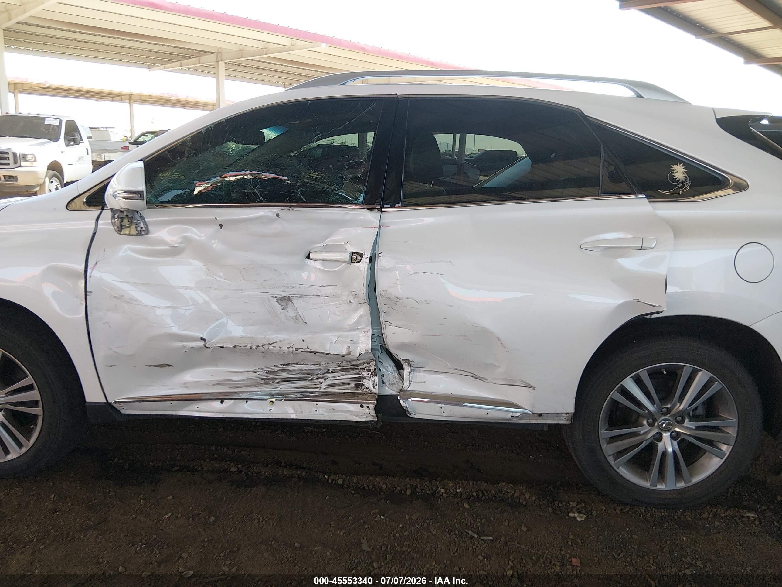 2015 Lexus Rx 350   White vin: 2T2BK1BA1FC267365