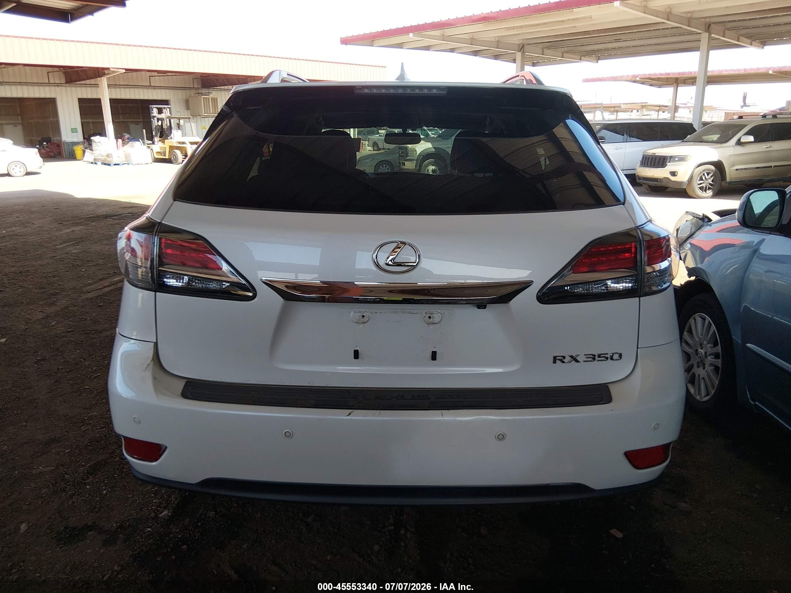 2015 Lexus Rx 350   White vin: 2T2BK1BA1FC267365