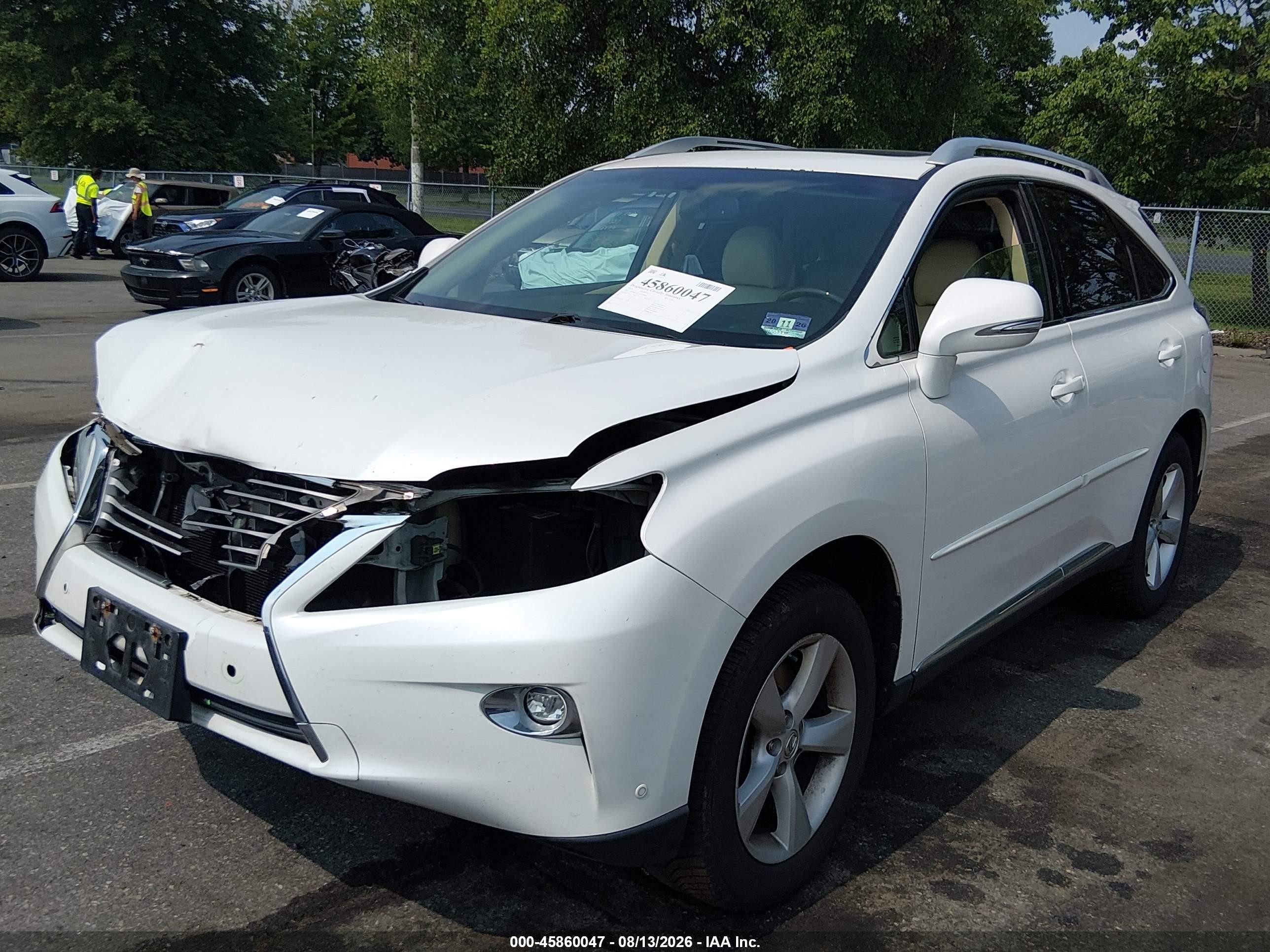 2015 Lexus Rx 350   White vin: 2T2BK1BA1FC269083