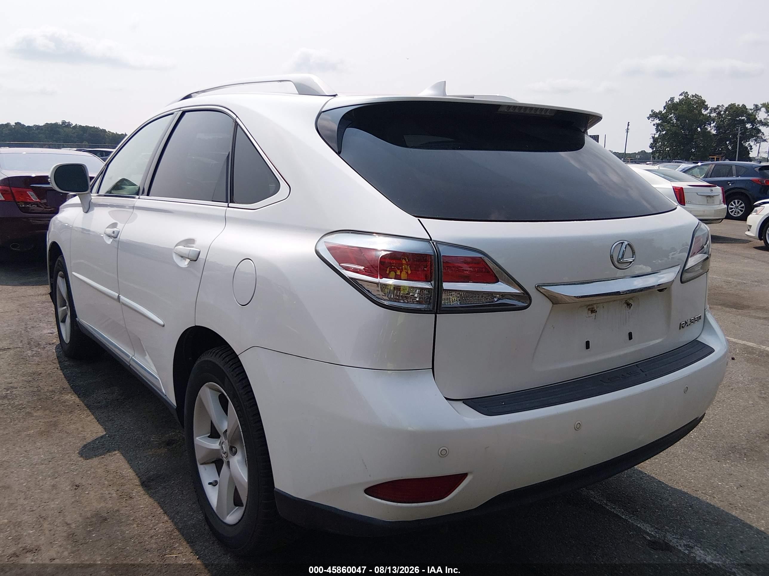 2015 Lexus Rx 350   White vin: 2T2BK1BA1FC269083