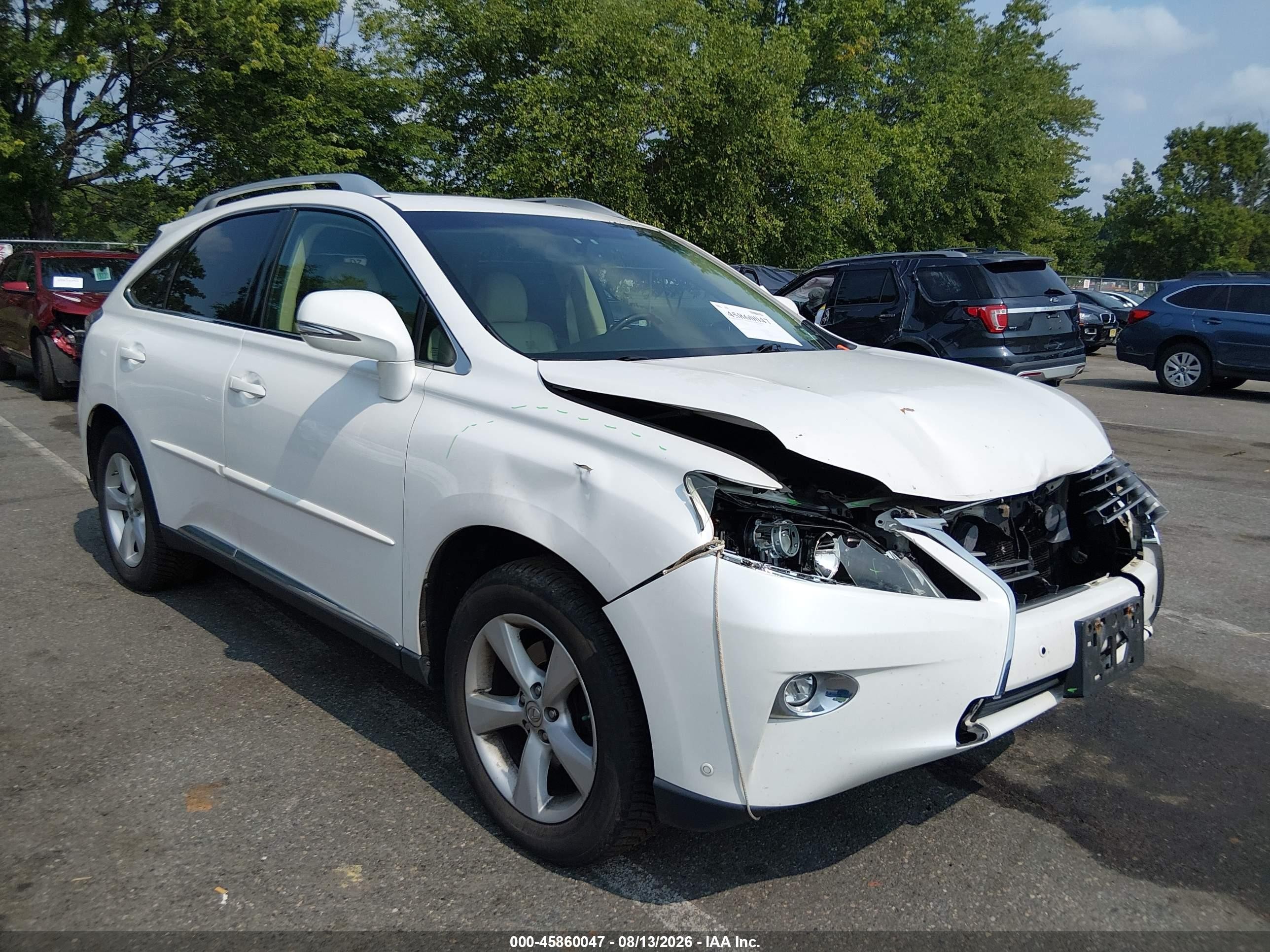 2015 Lexus Rx 350   White vin: 2T2BK1BA1FC269083