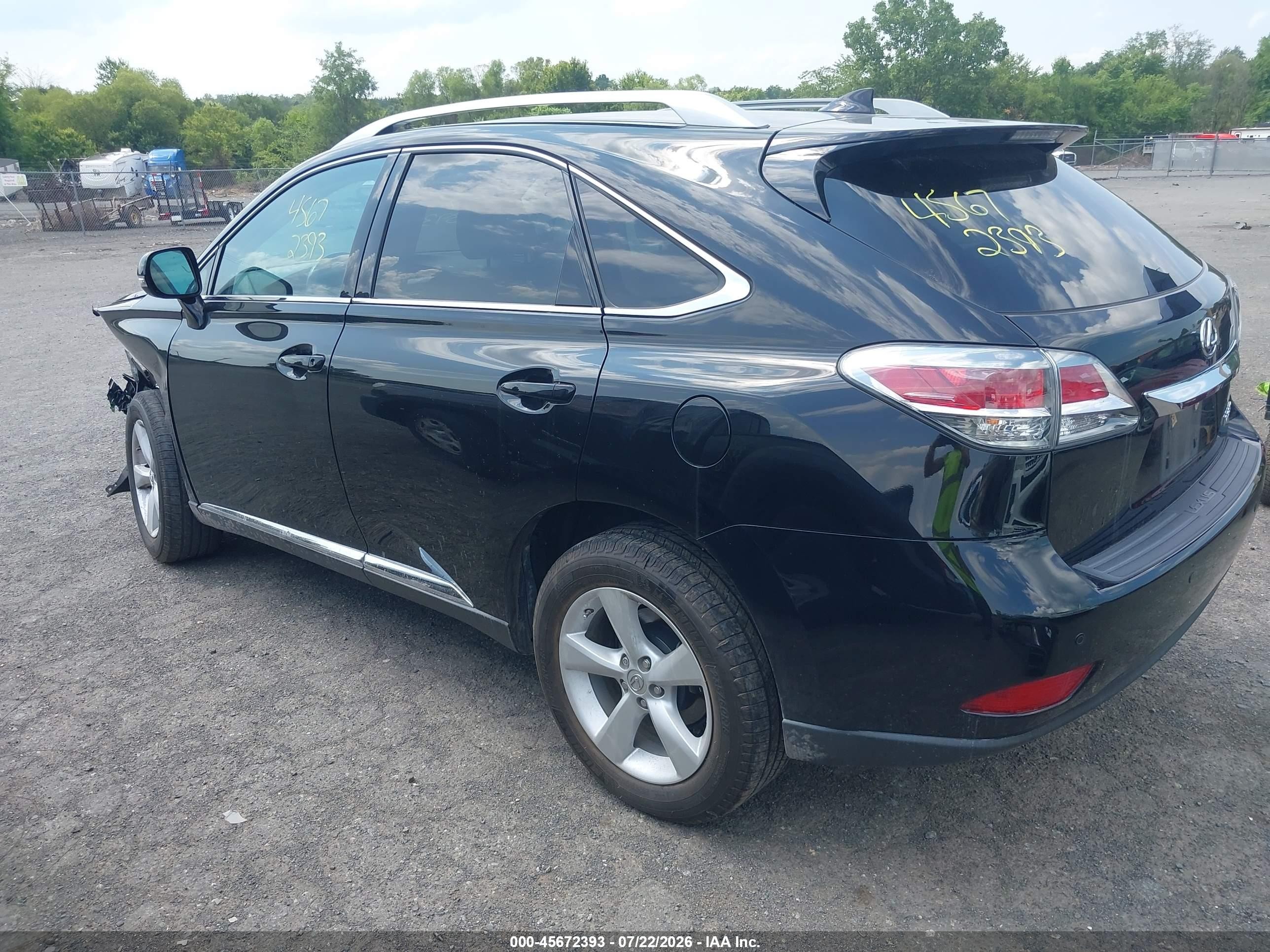 2015 Lexus Rx 350   Black vin: 2T2BK1BA1FC278222