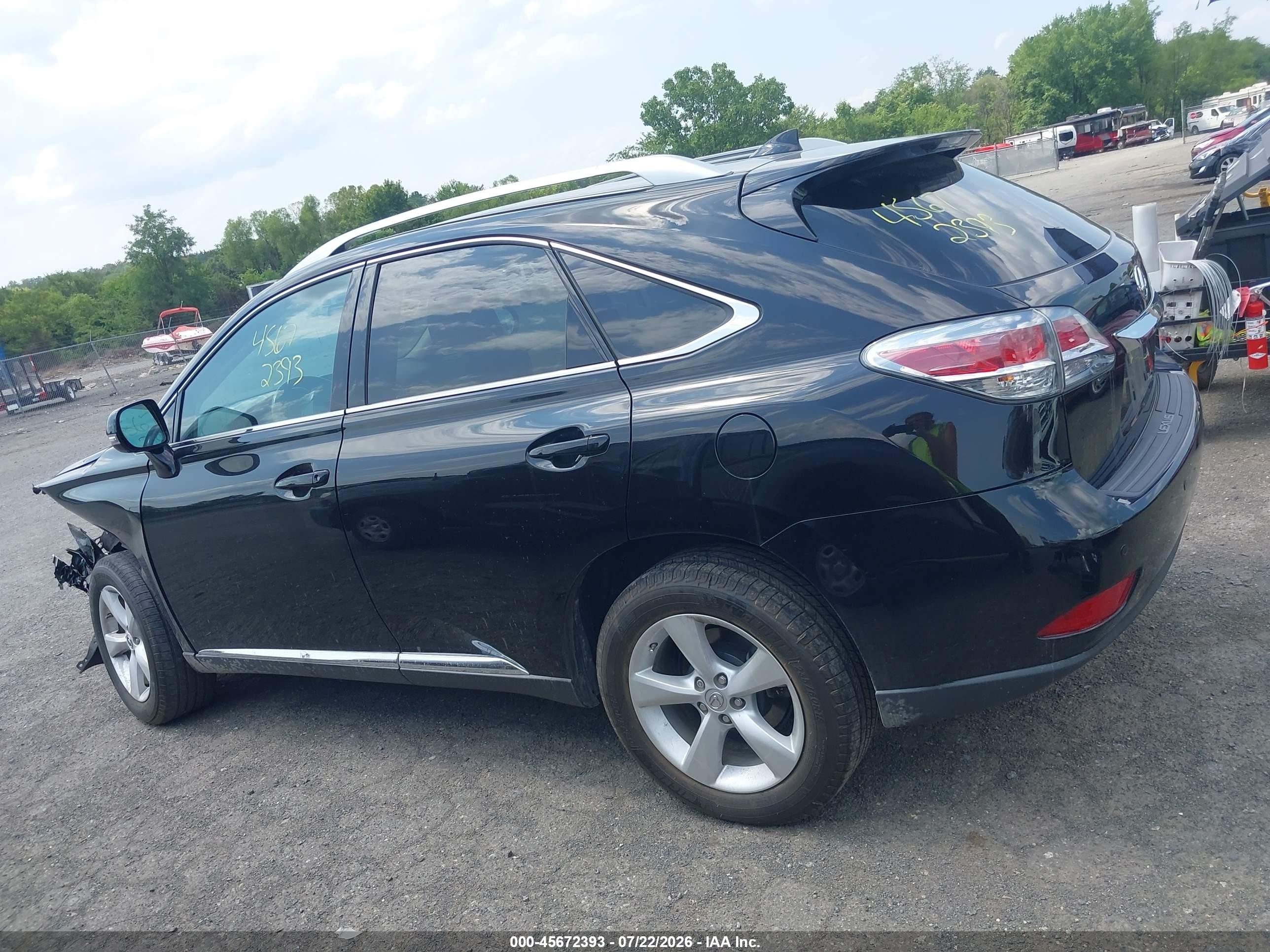 2015 Lexus Rx 350   Black vin: 2T2BK1BA1FC278222