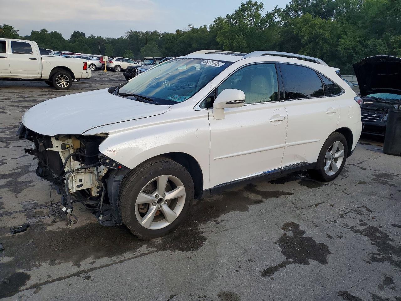 2015 Lexus Rx 350 Base White vin: 2T2BK1BA1FC280763