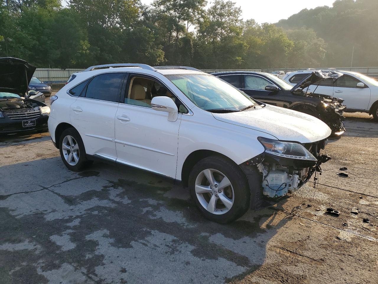 2015 Lexus Rx 350 Base White vin: 2T2BK1BA1FC280763