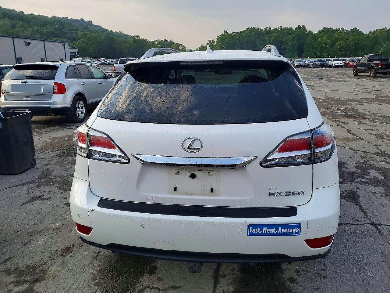 2015 Lexus Rx 350 Base White vin: 2T2BK1BA1FC280763