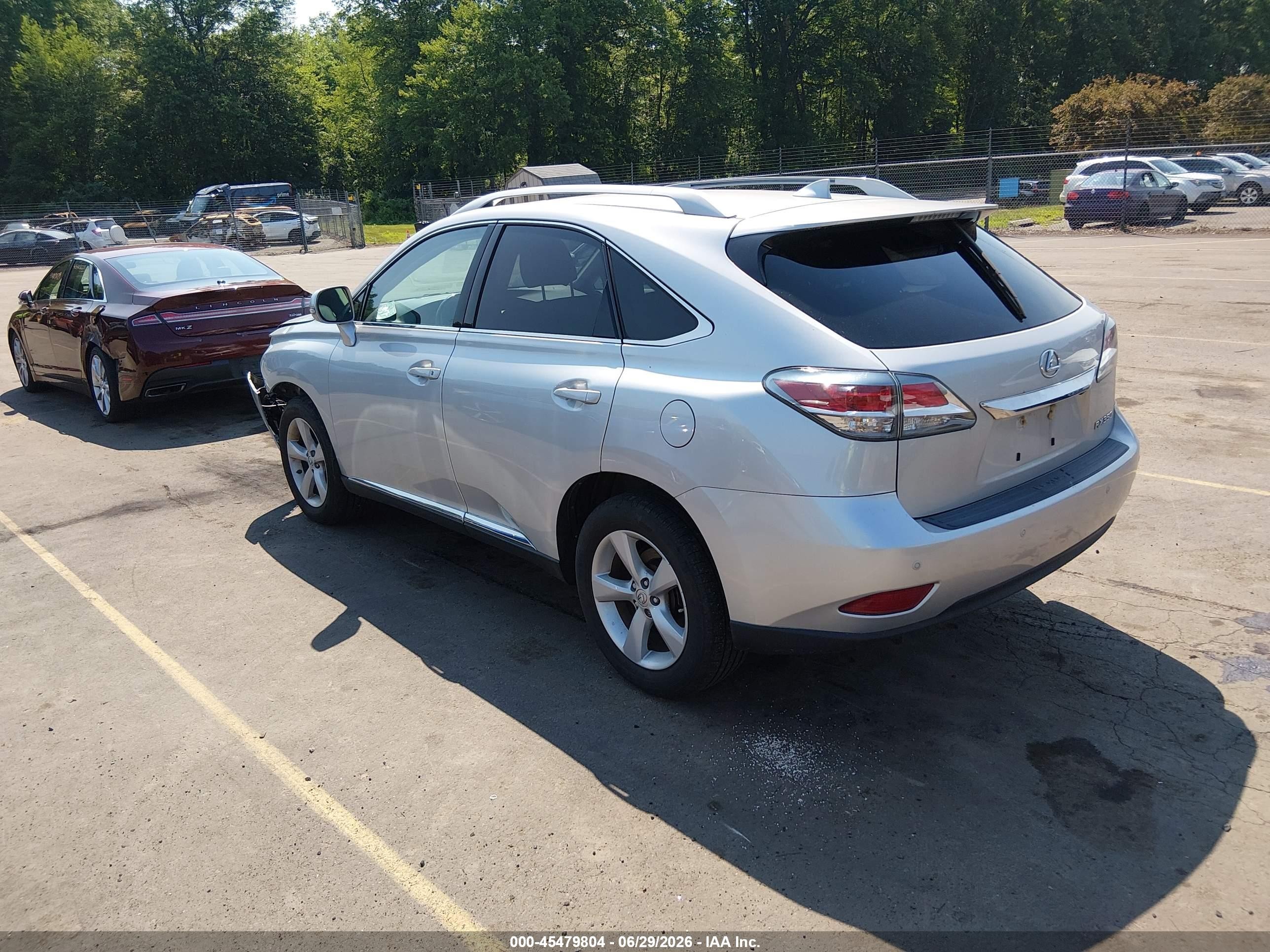 2015 Lexus Rx 350   Silver vin: 2T2BK1BA1FC282531