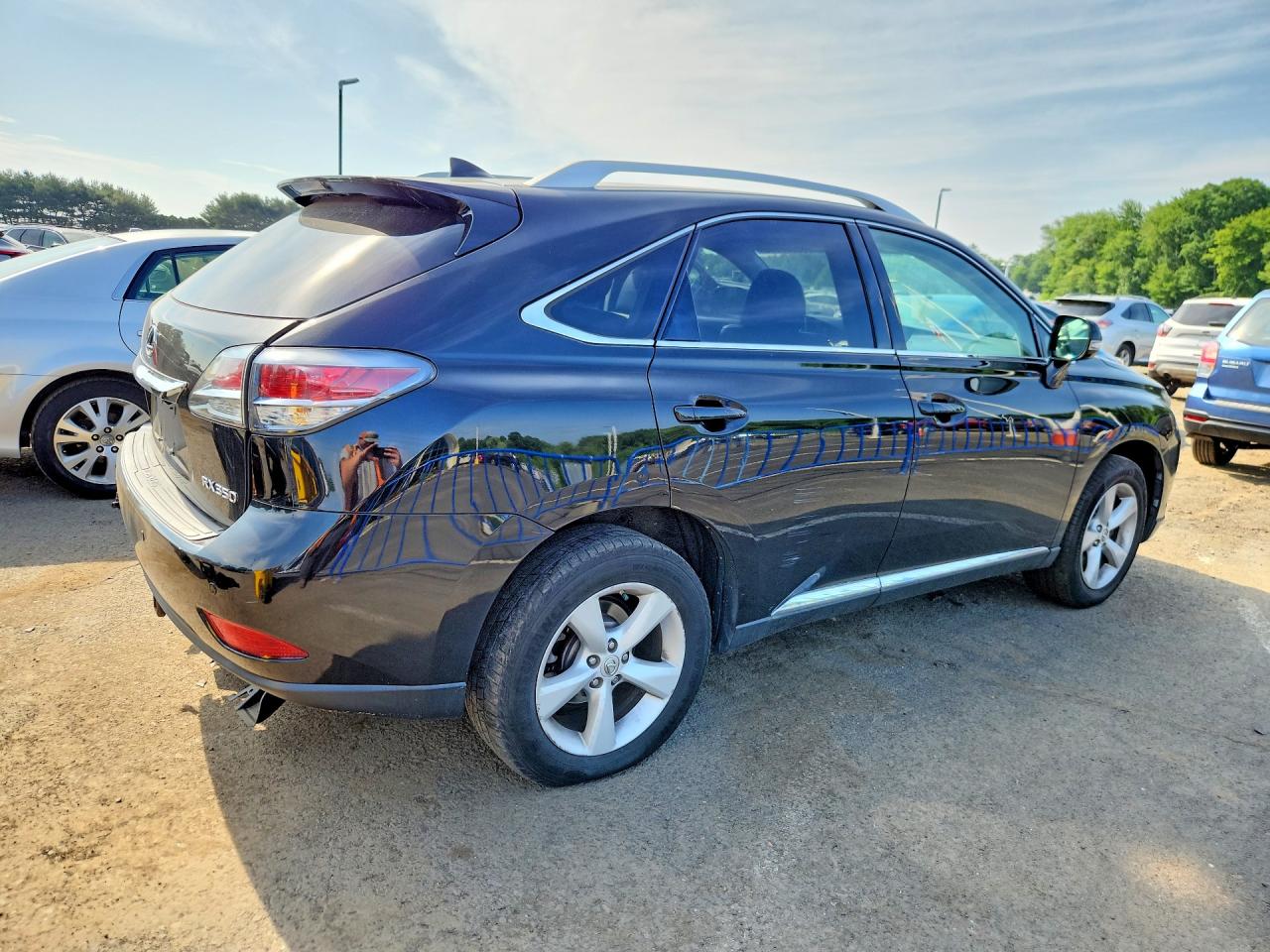 2015 Lexus Rx 350 Base Черный vin: 2T2BK1BA1FC287373