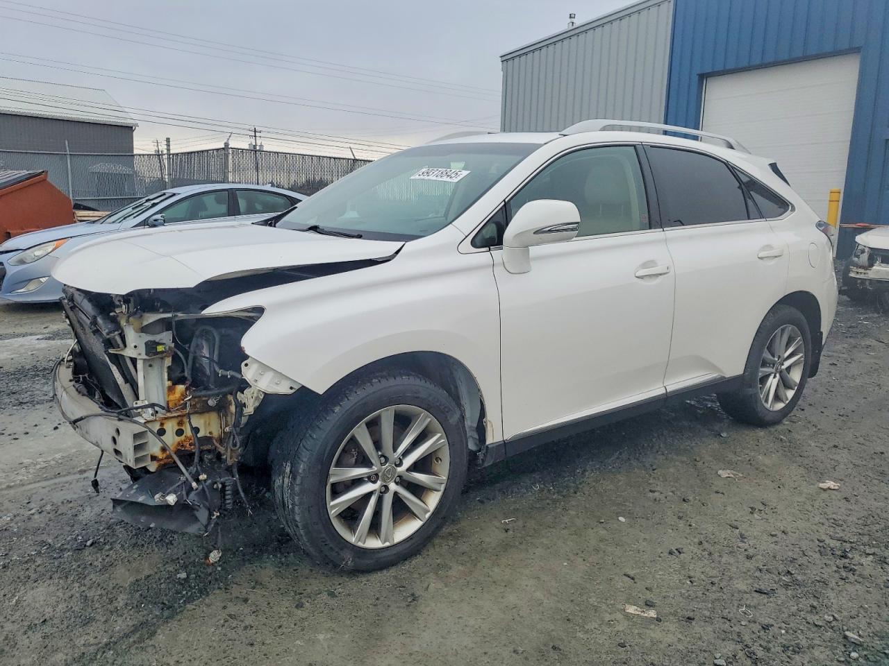 2015 Lexus Rx 350 Base Белый vin: 2T2BK1BA1FC288054