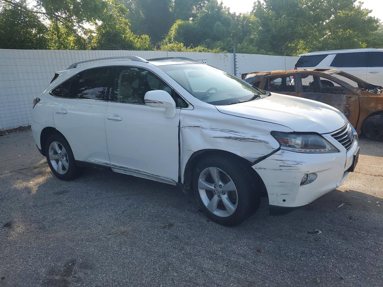 2015 Lexus Rx 350 Base White vin: 2T2BK1BA1FC290323