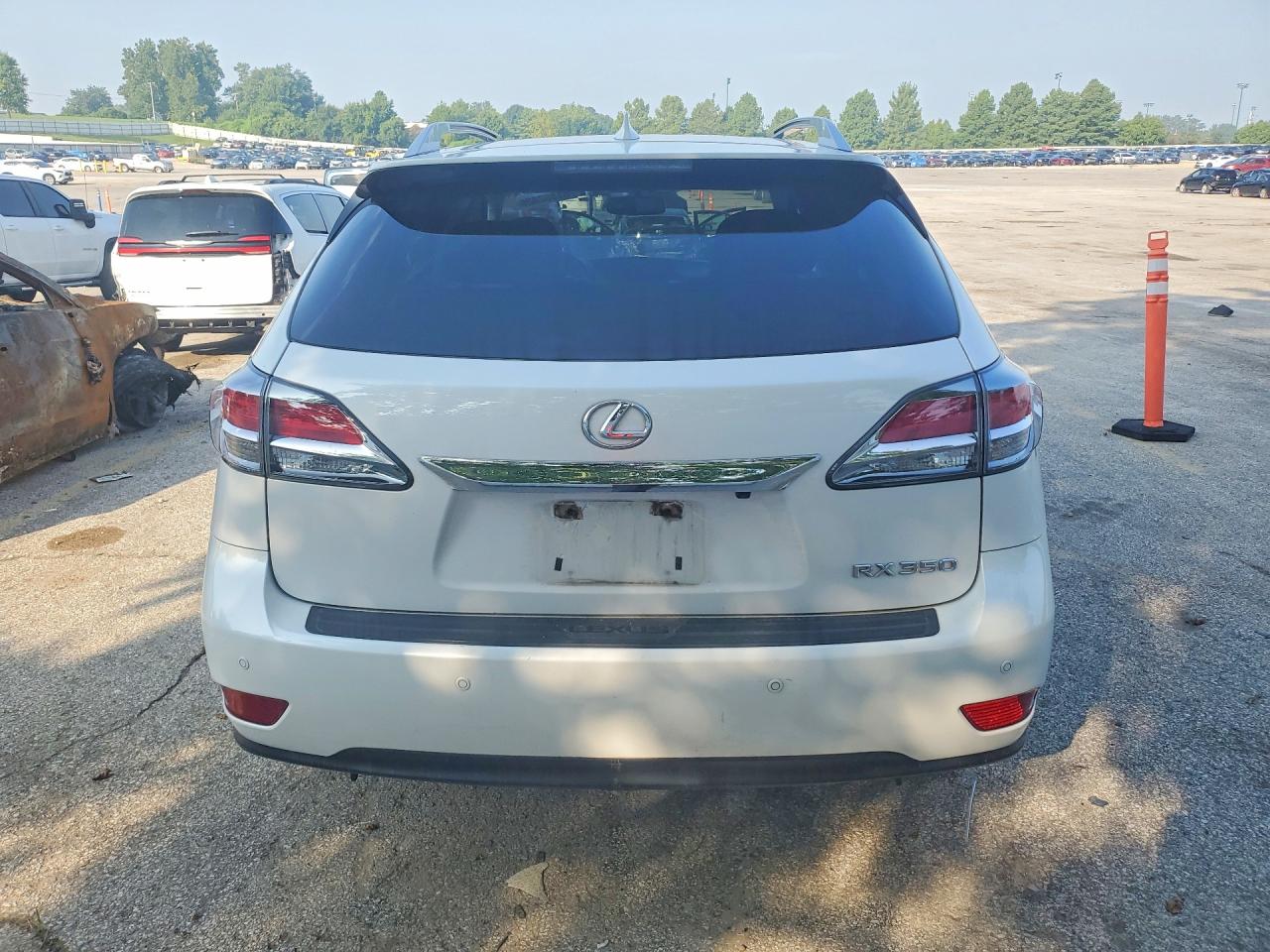 2015 Lexus Rx 350 Base White vin: 2T2BK1BA1FC290323