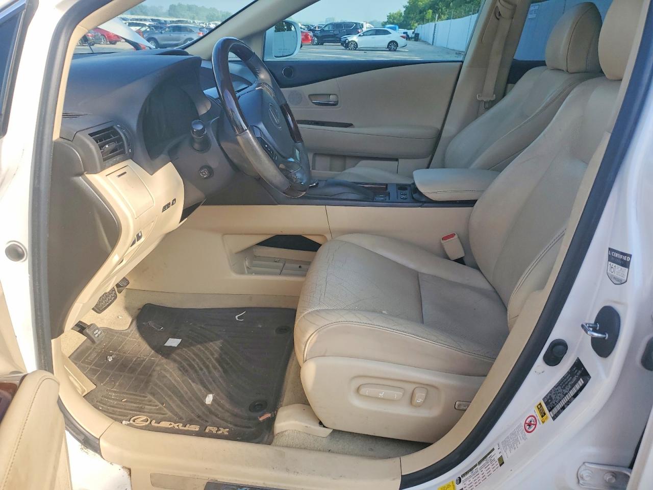 2015 Lexus Rx 350 Base White vin: 2T2BK1BA1FC290323