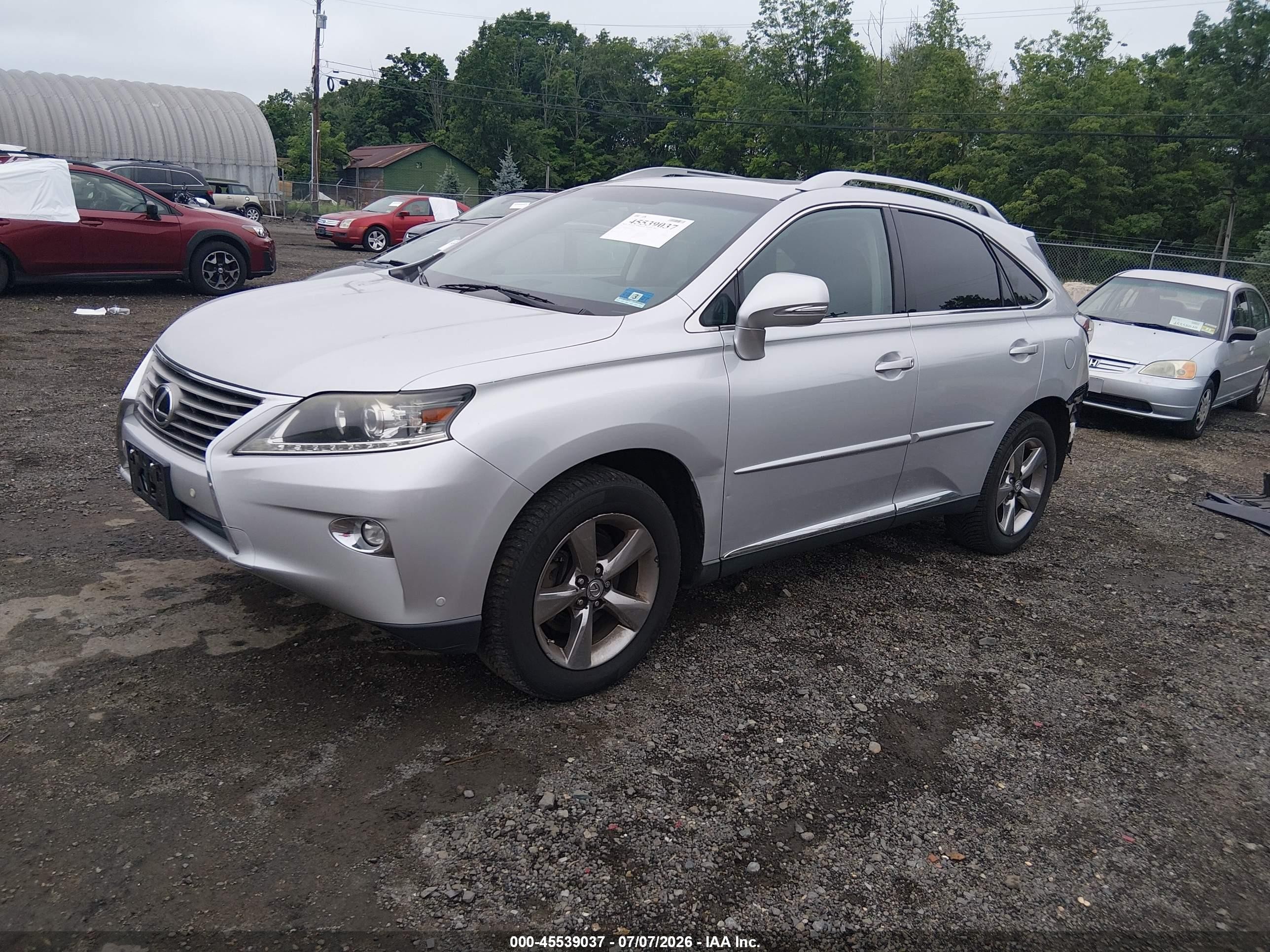 2015 Lexus Rx 350   Серебряный vin: 2T2BK1BA1FC302373