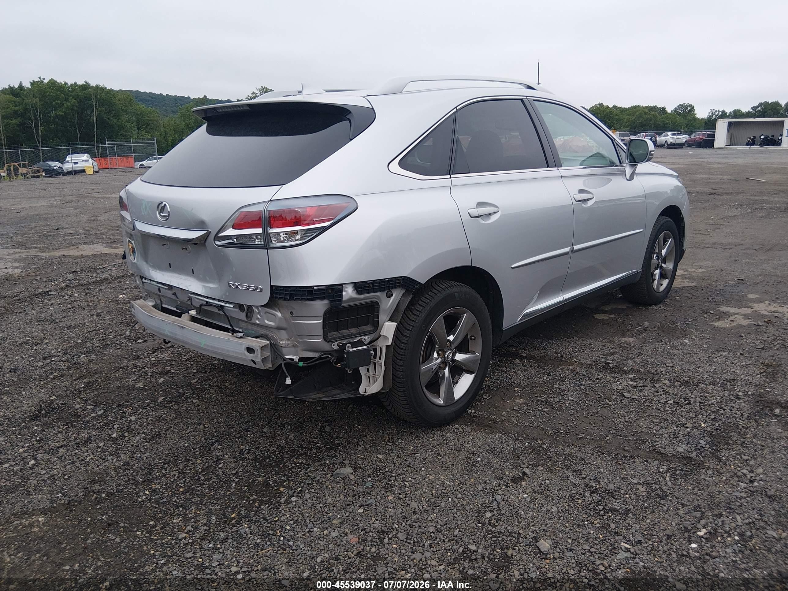 2015 Lexus Rx 350   Серебряный vin: 2T2BK1BA1FC302373