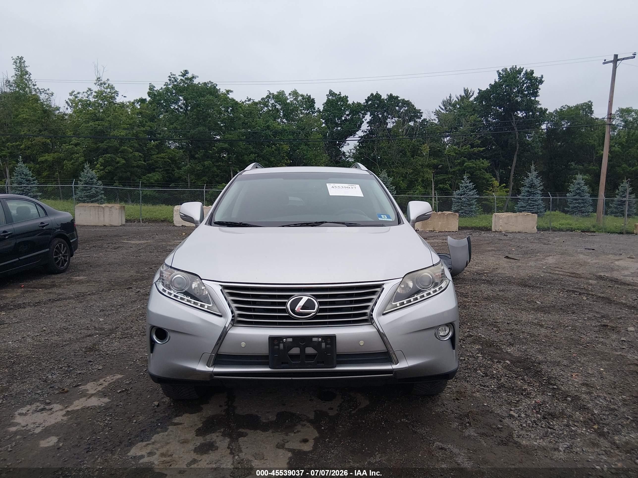 2015 Lexus Rx 350   Серебряный vin: 2T2BK1BA1FC302373