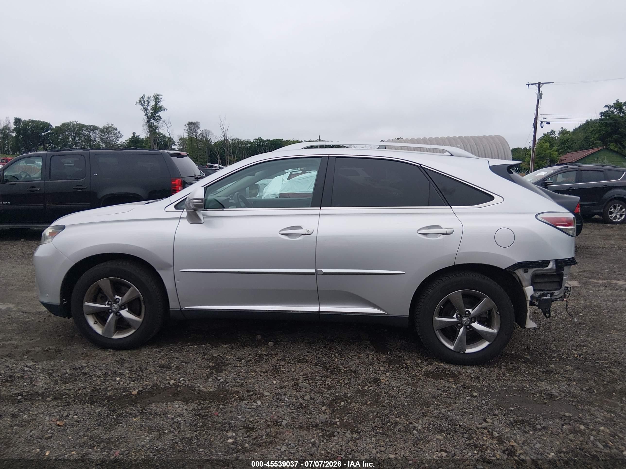 2015 Lexus Rx 350   Серебряный vin: 2T2BK1BA1FC302373
