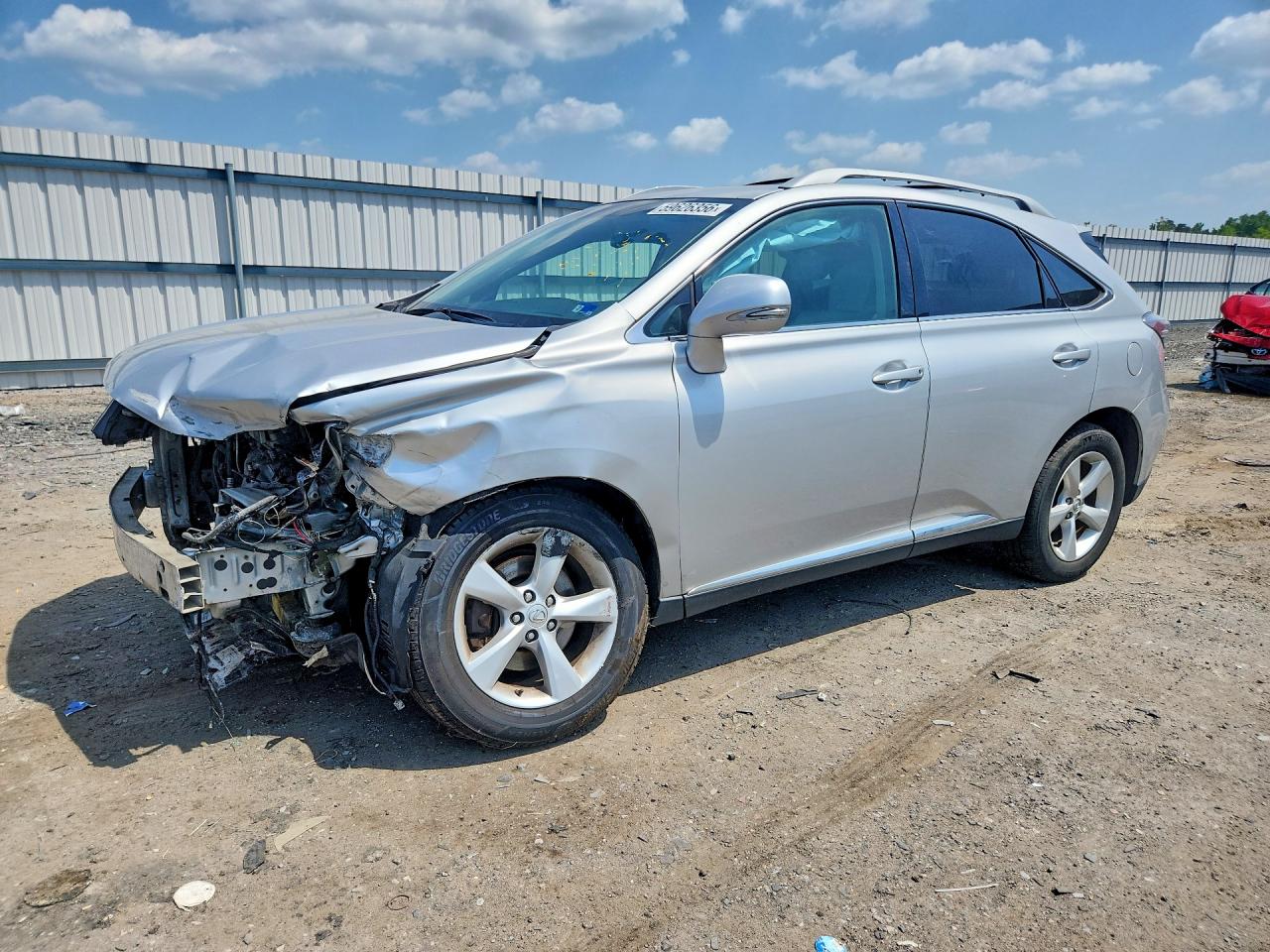 2015 Lexus Rx 350 Base Silver vin: 2T2BK1BA1FC303779