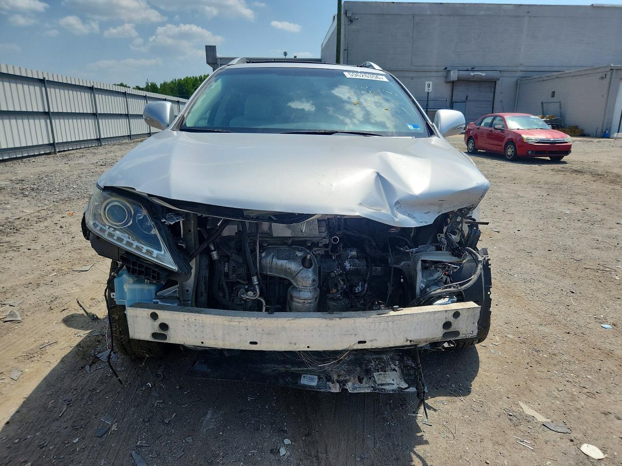 2015 Lexus Rx 350 Base Silver vin: 2T2BK1BA1FC303779