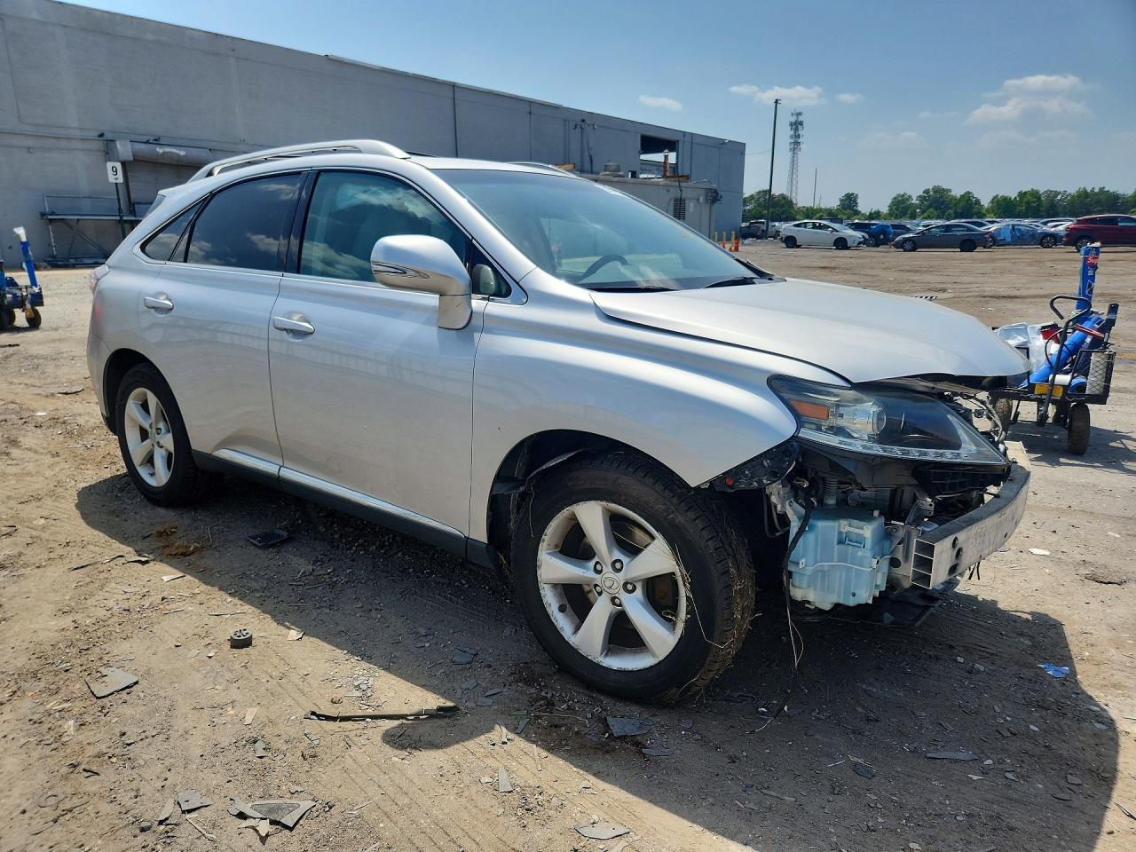 2015 Lexus Rx 350 Base Silver vin: 2T2BK1BA1FC303779