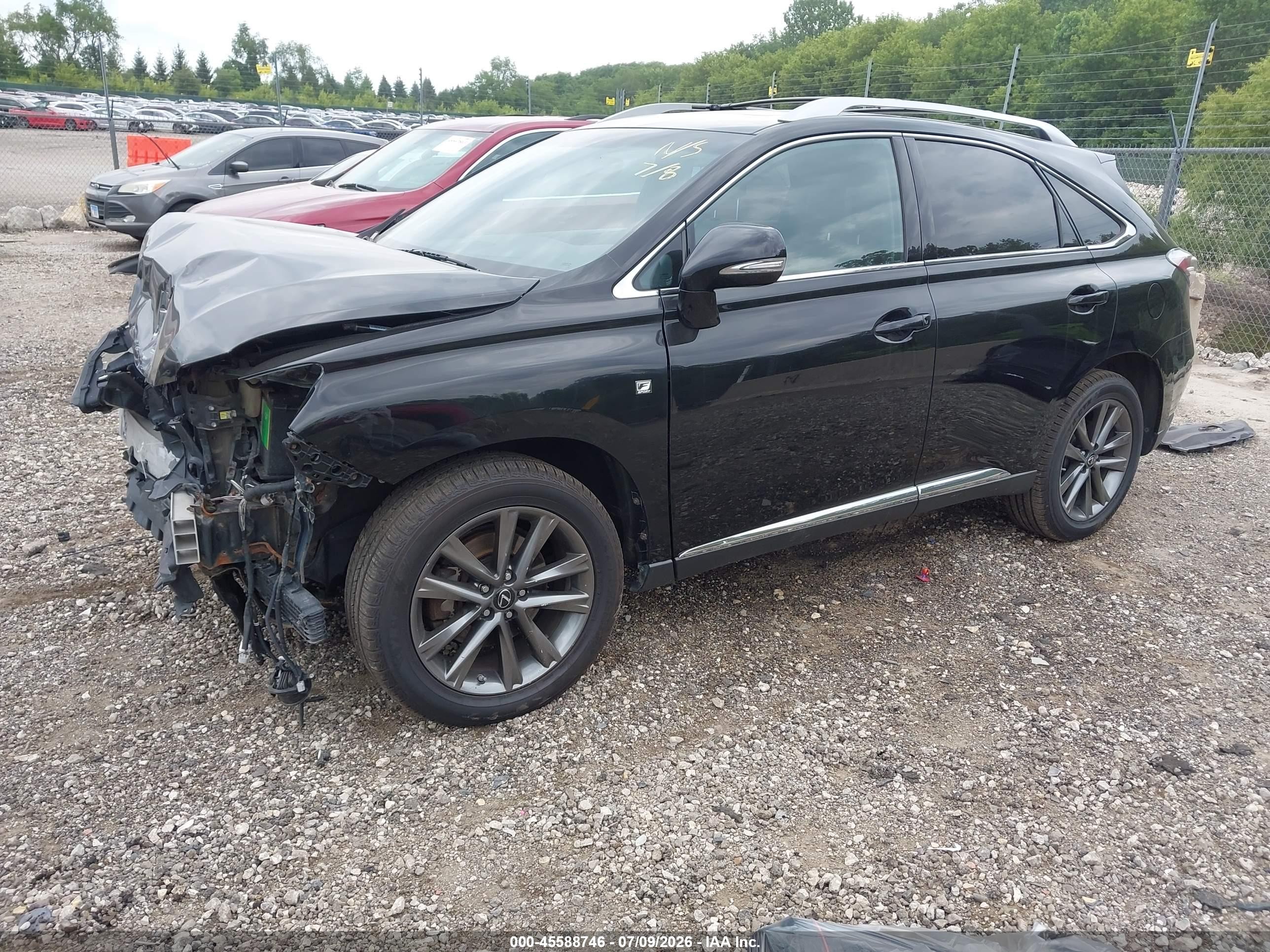 2015 Lexus Rx 350 F Sport Black vin: 2T2BK1BA1FC309789