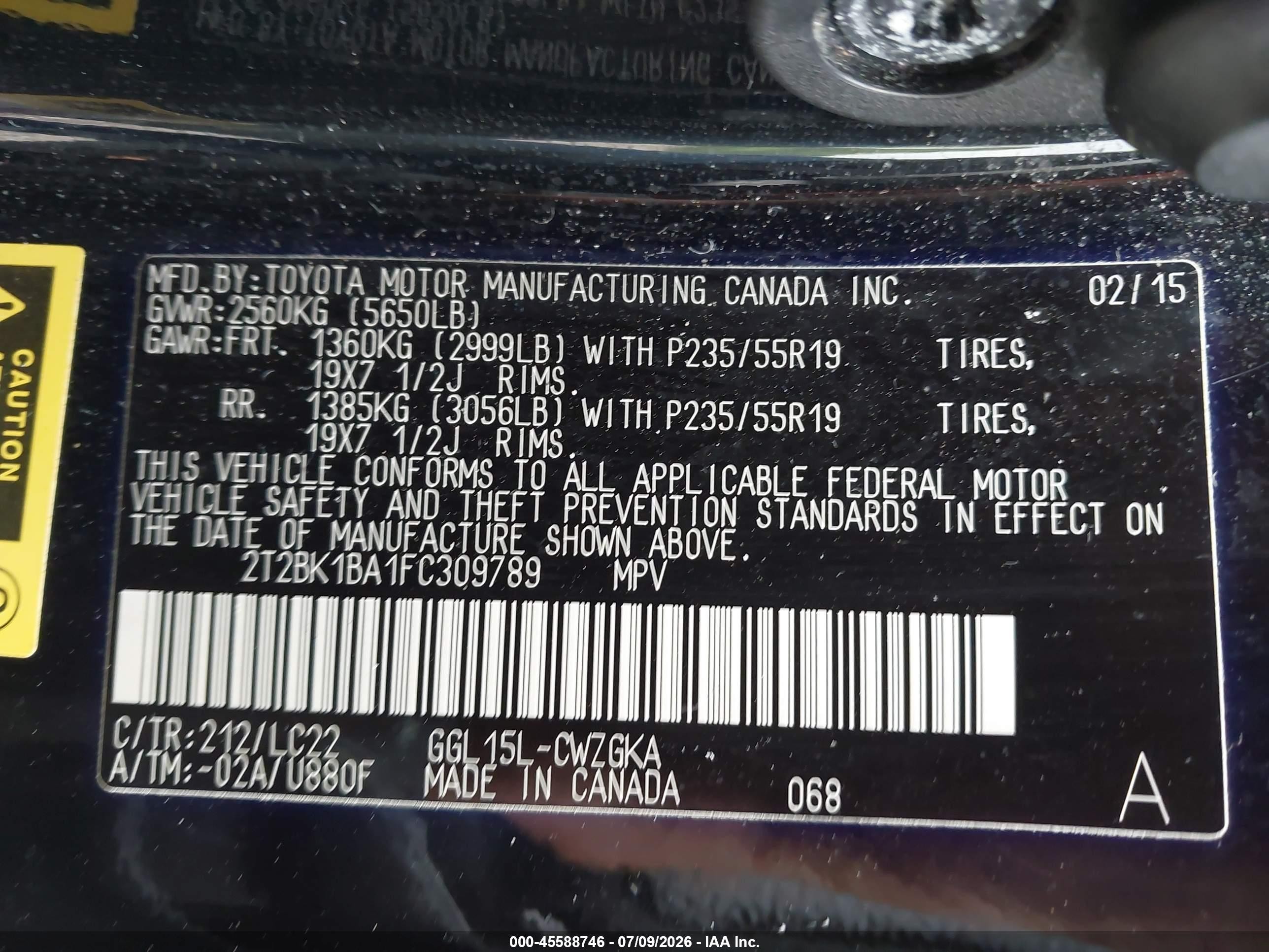 2015 Lexus Rx 350 F Sport Black vin: 2T2BK1BA1FC309789