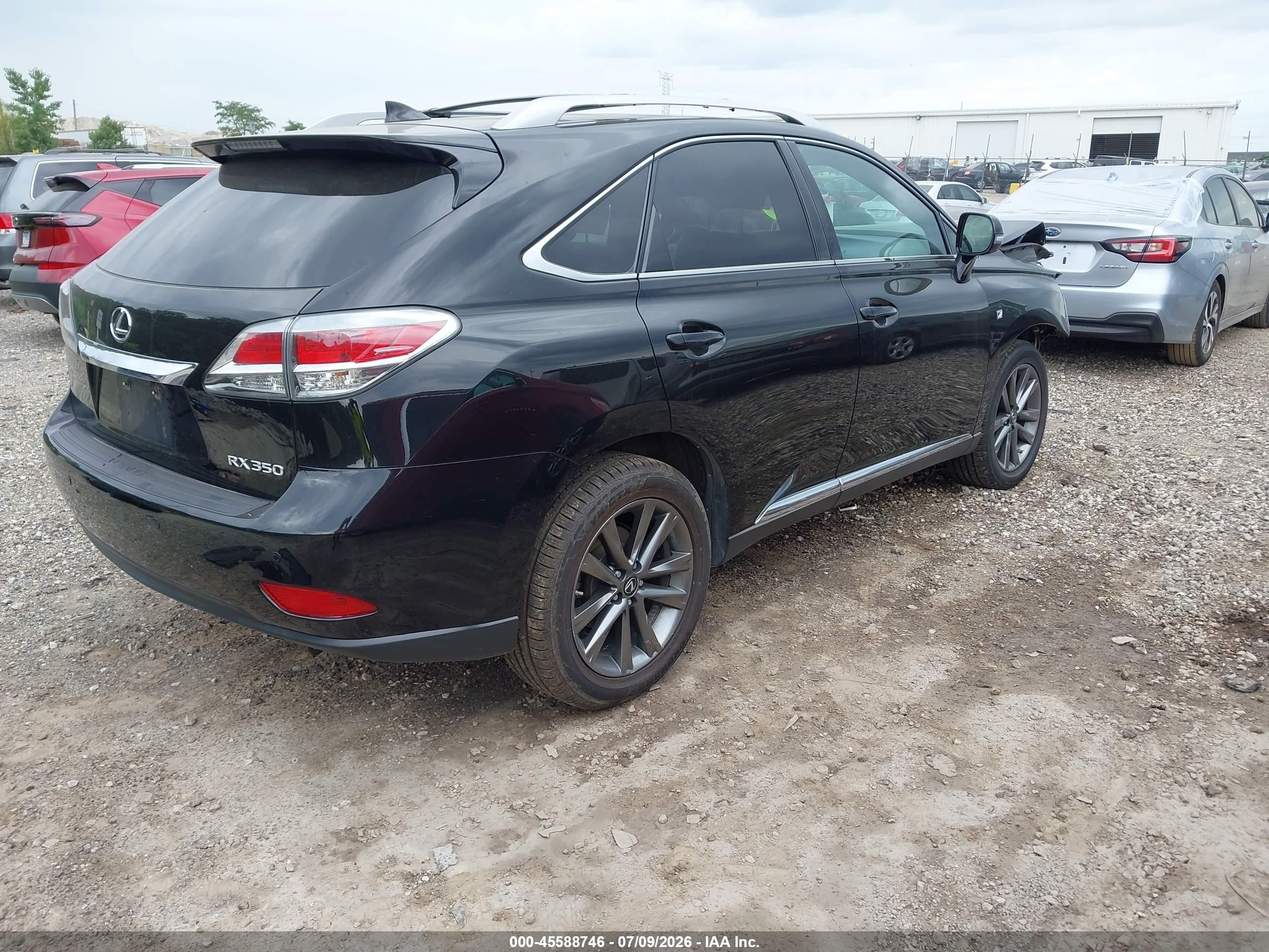 2015 Lexus Rx 350 F Sport Black vin: 2T2BK1BA1FC309789