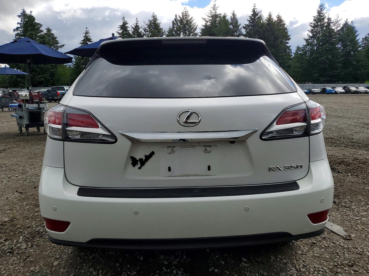 2015 Lexus Rx 350 Base White vin: 2T2BK1BA1FC317133
