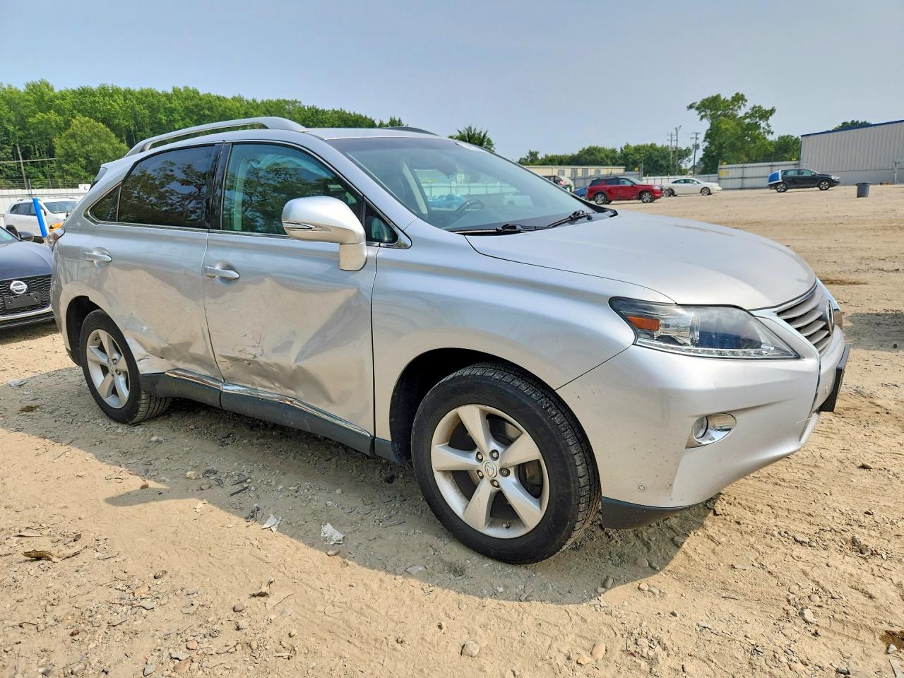 2015 Lexus Rx 350 Base Silver vin: 2T2BK1BA1FC340492