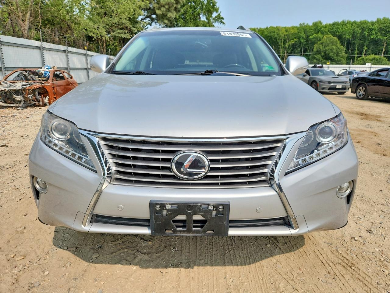 2015 Lexus Rx 350 Base Silver vin: 2T2BK1BA1FC340492