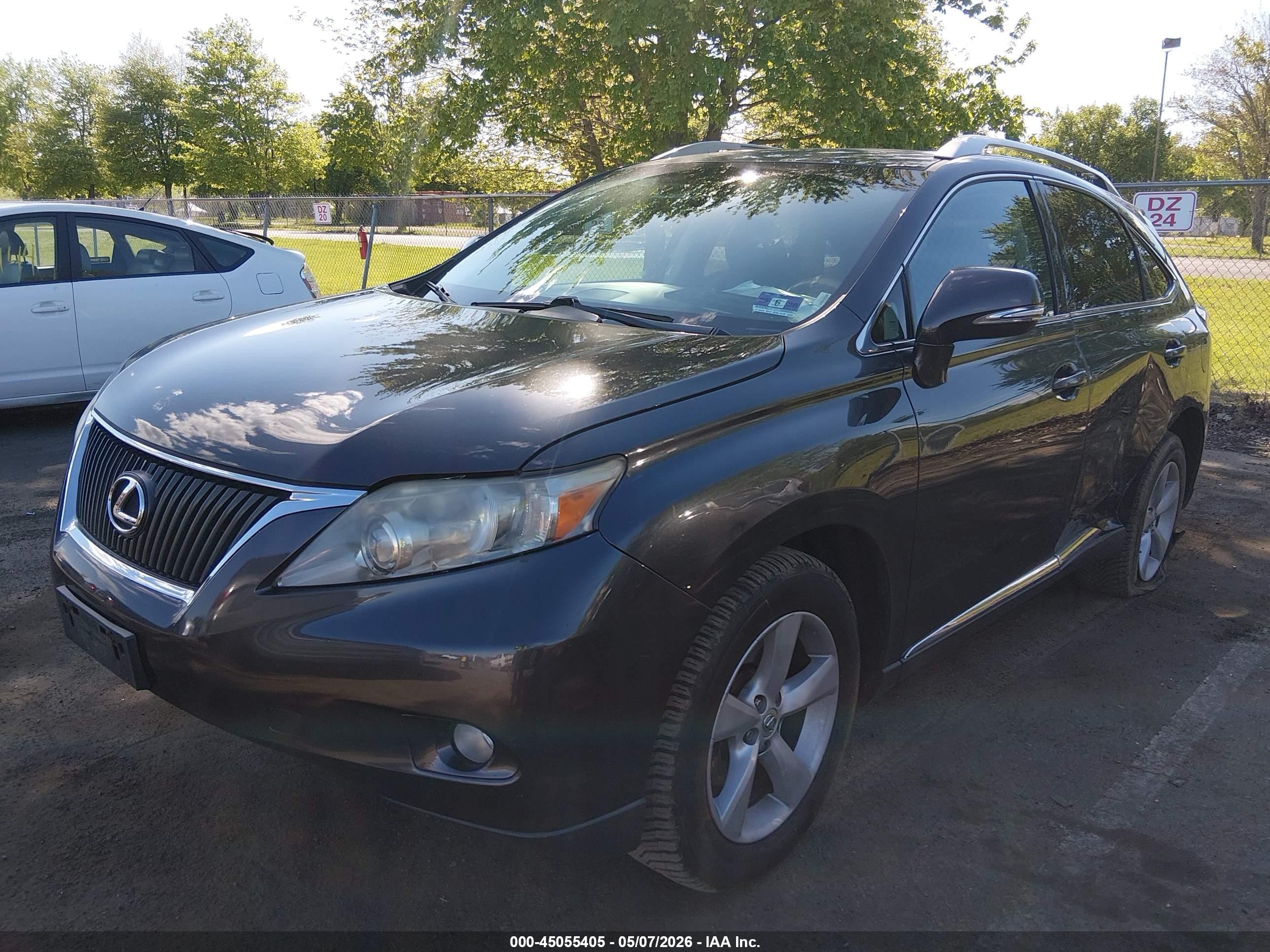 2010 Lexus Rx 350   Purple vin: 2T2BK1BA2AC011194