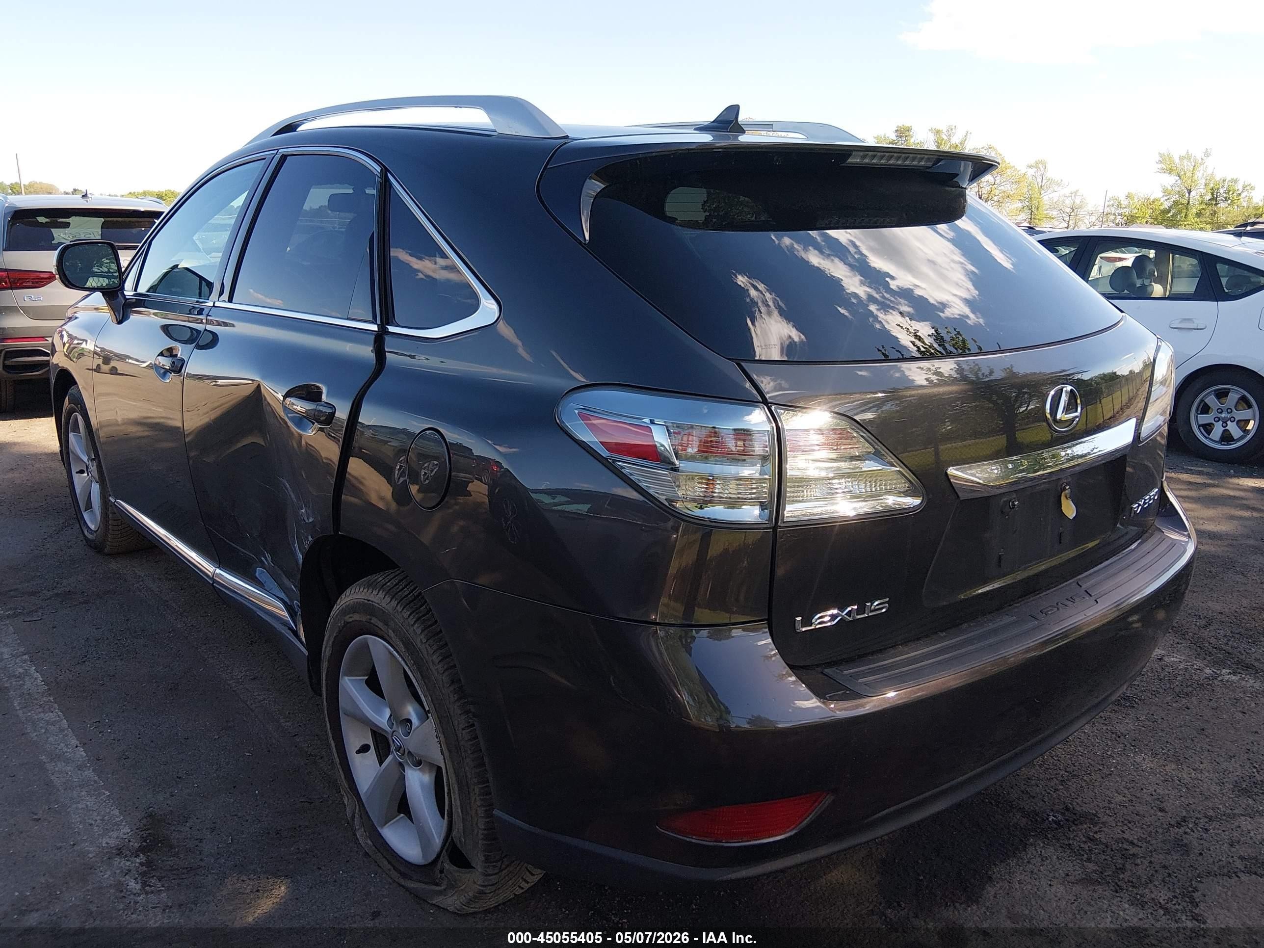 2010 Lexus Rx 350   Purple vin: 2T2BK1BA2AC011194