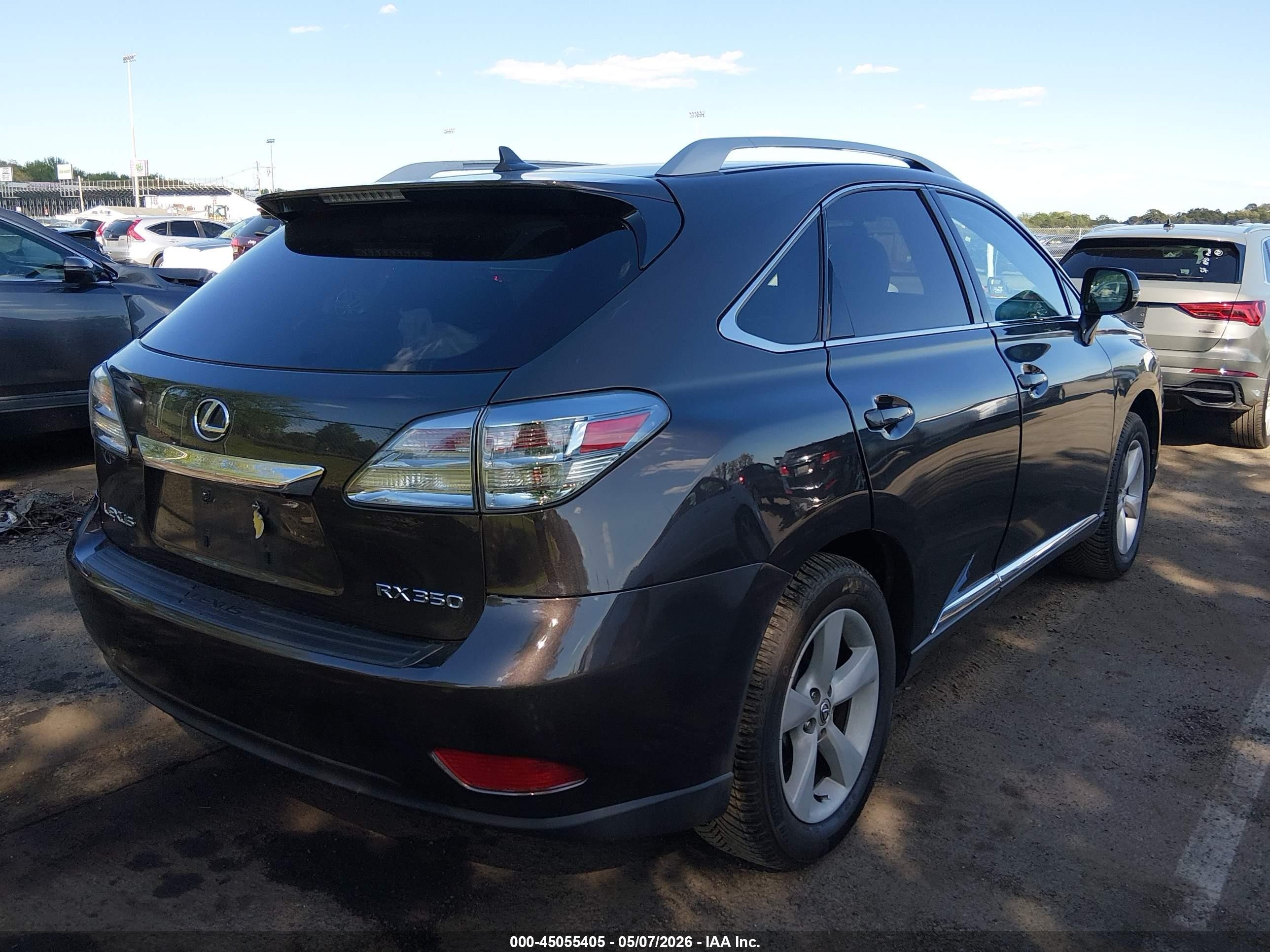 2010 Lexus Rx 350   Purple vin: 2T2BK1BA2AC011194
