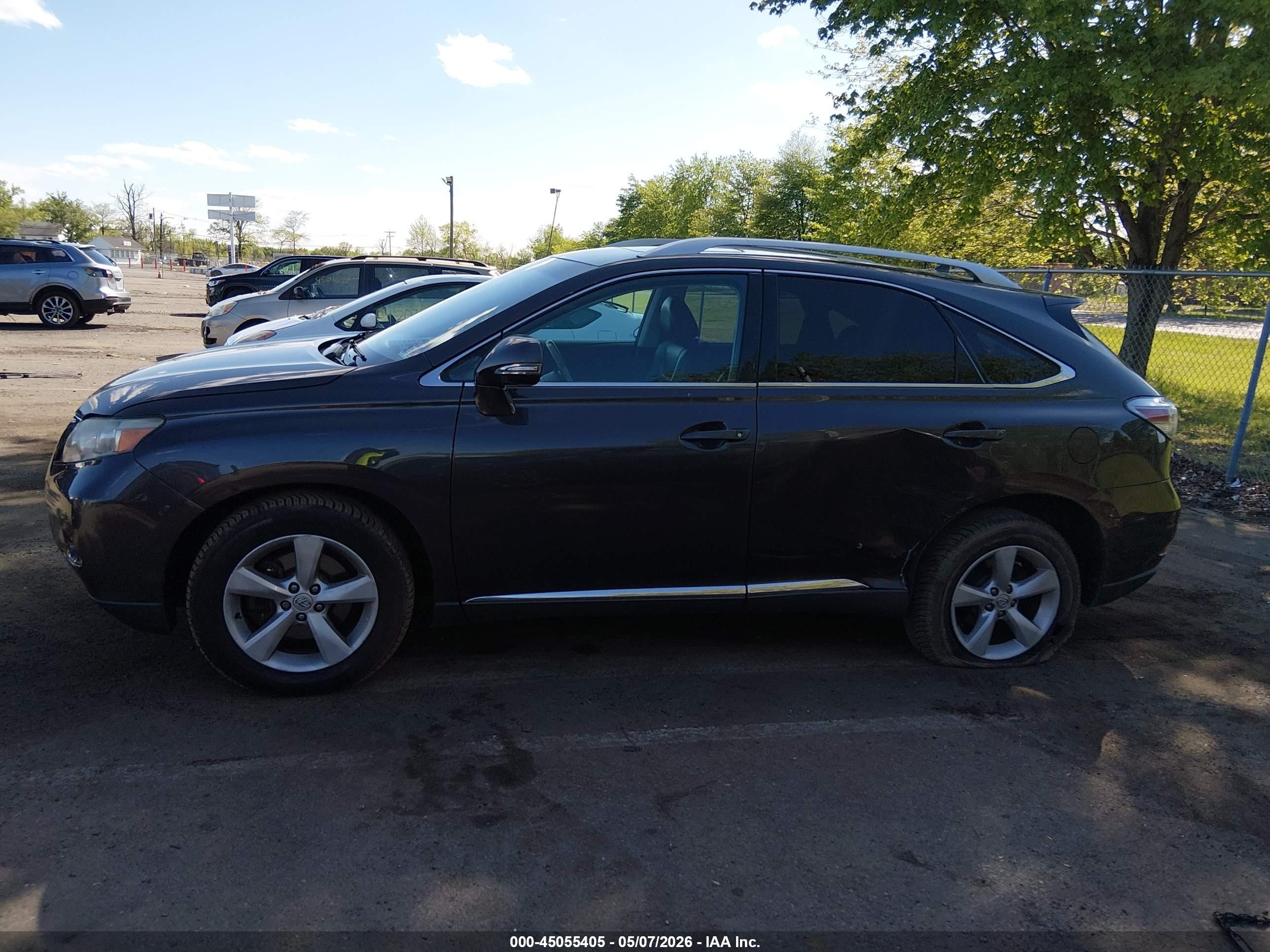2010 Lexus Rx 350   Purple vin: 2T2BK1BA2AC011194