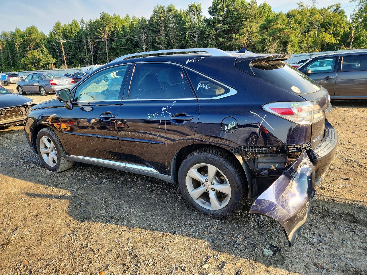 2010 Lexus Rx 350 Blue vin: 2T2BK1BA2AC011518