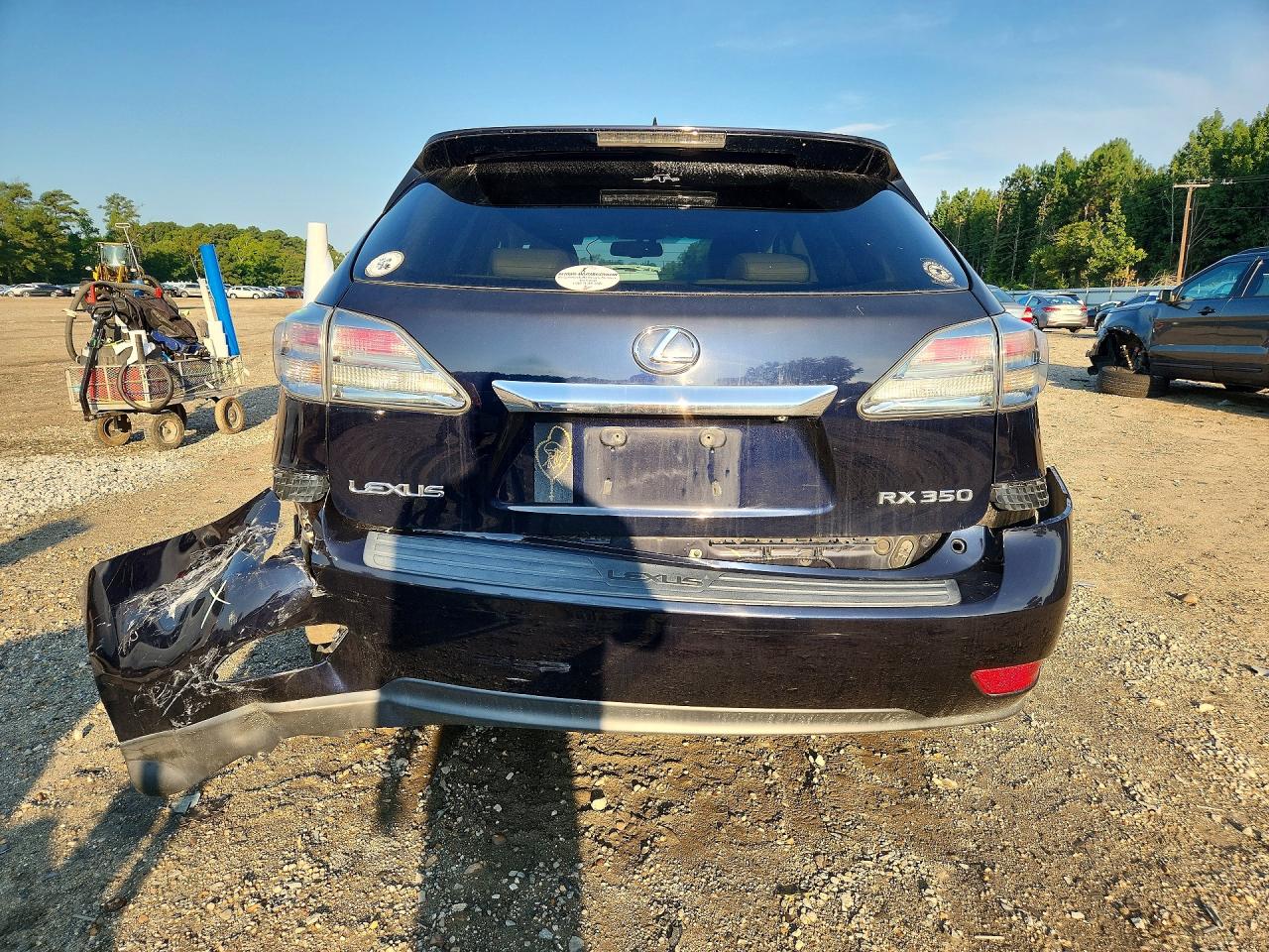 2010 Lexus Rx 350 Blue vin: 2T2BK1BA2AC011518