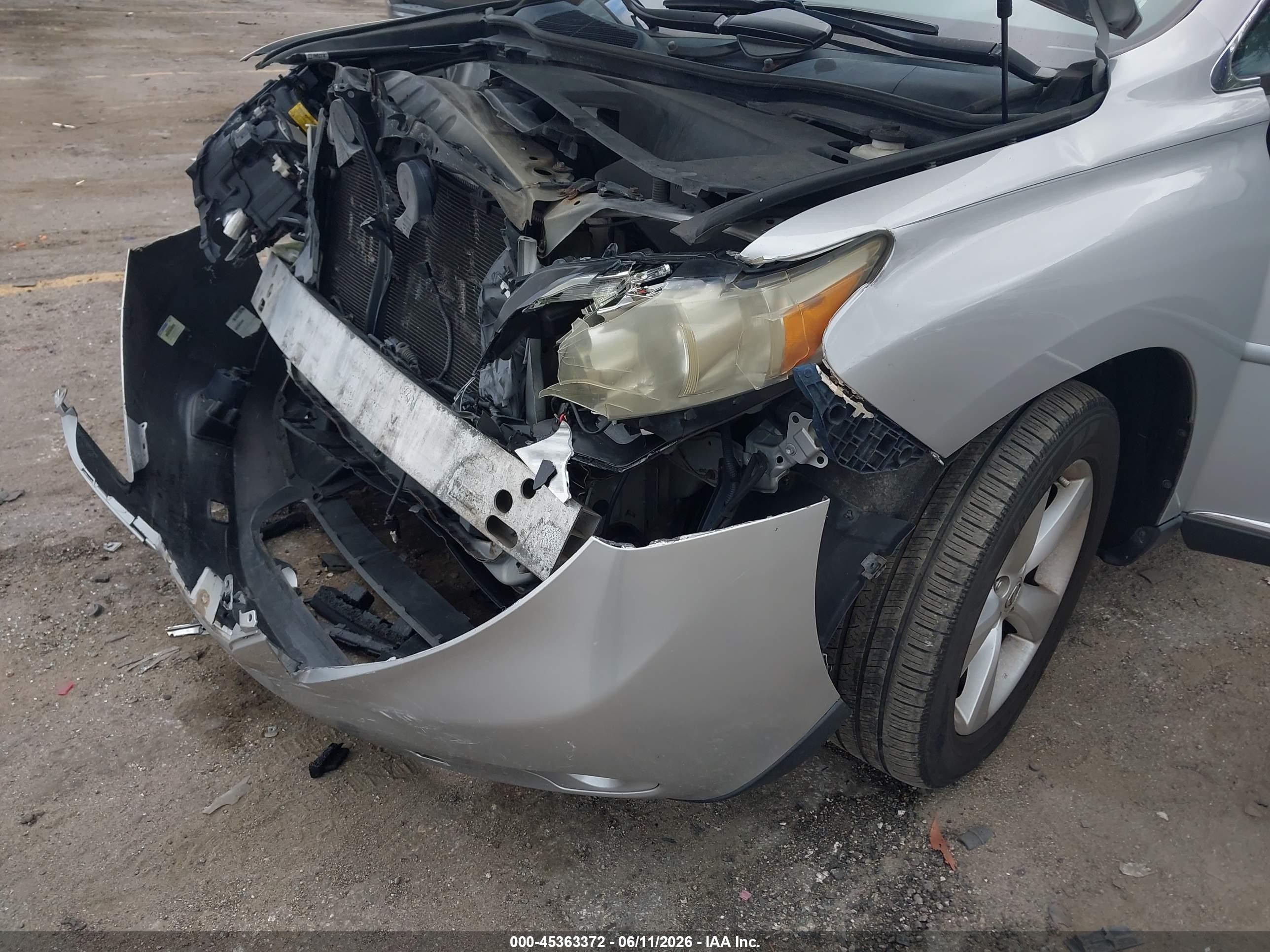 2010 Lexus Rx 350   Silver vin: 2T2BK1BA2AC022552