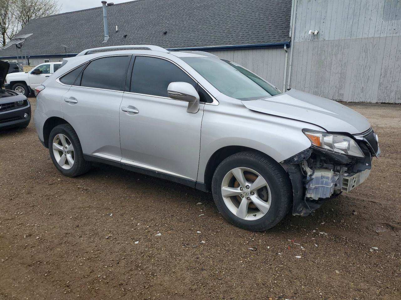 2010 Lexus Rx 350 Серебряный vin: 2T2BK1BA2AC025547