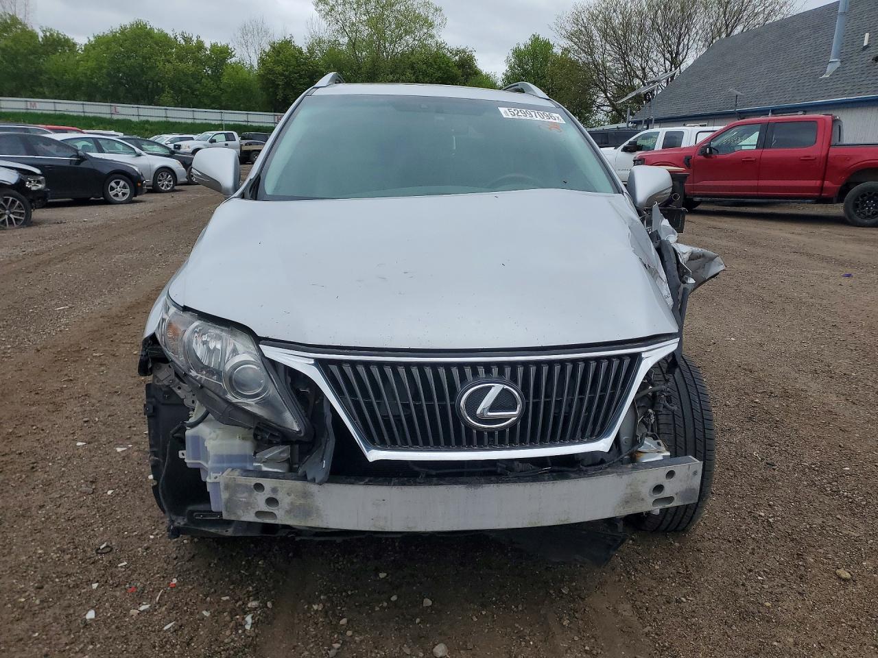 2010 Lexus Rx 350 Серебряный vin: 2T2BK1BA2AC025547