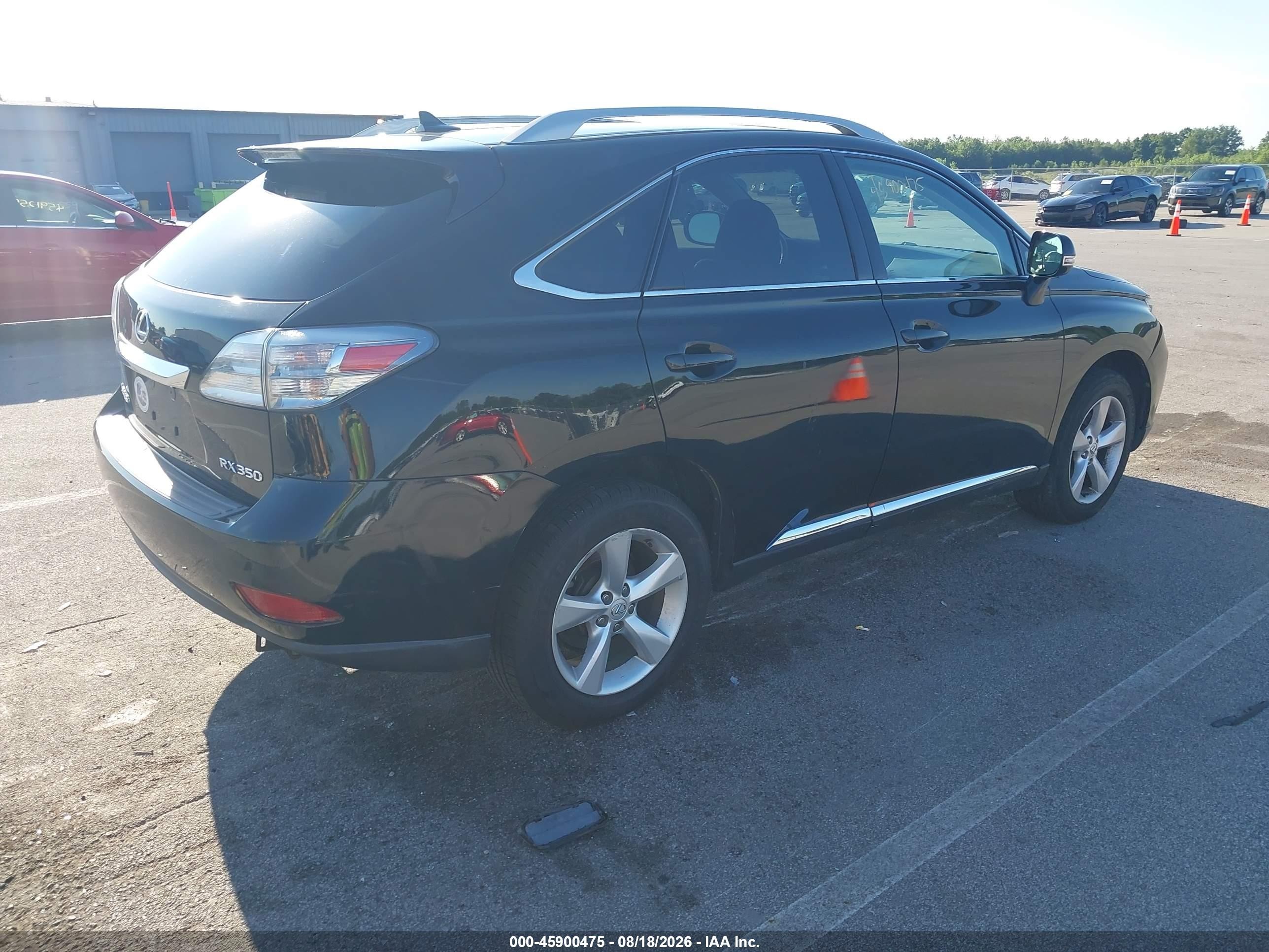 2010 Lexus Rx 350 Черный vin: 2T2BK1BA2AC025838