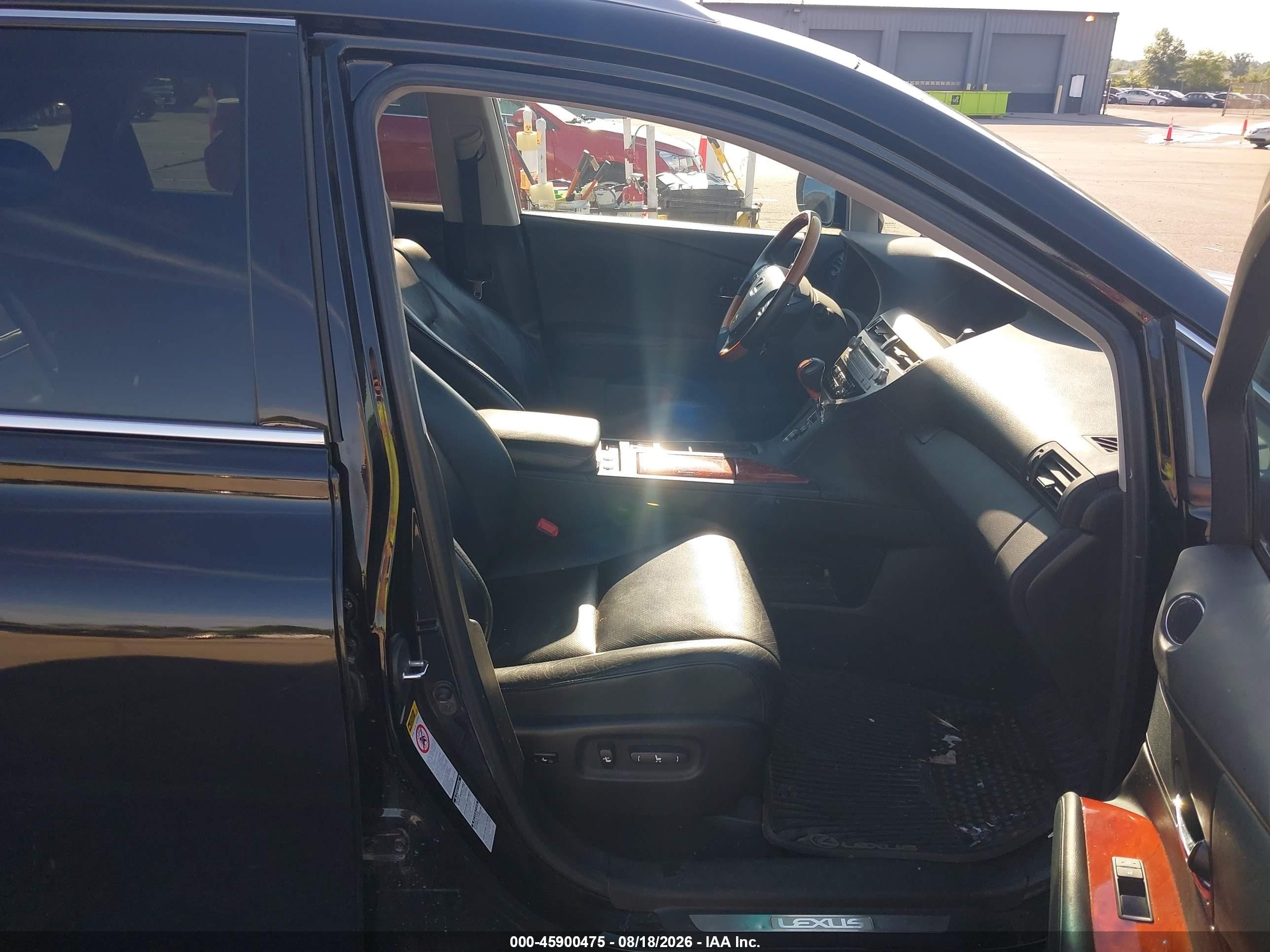 2010 Lexus Rx 350 Черный vin: 2T2BK1BA2AC025838