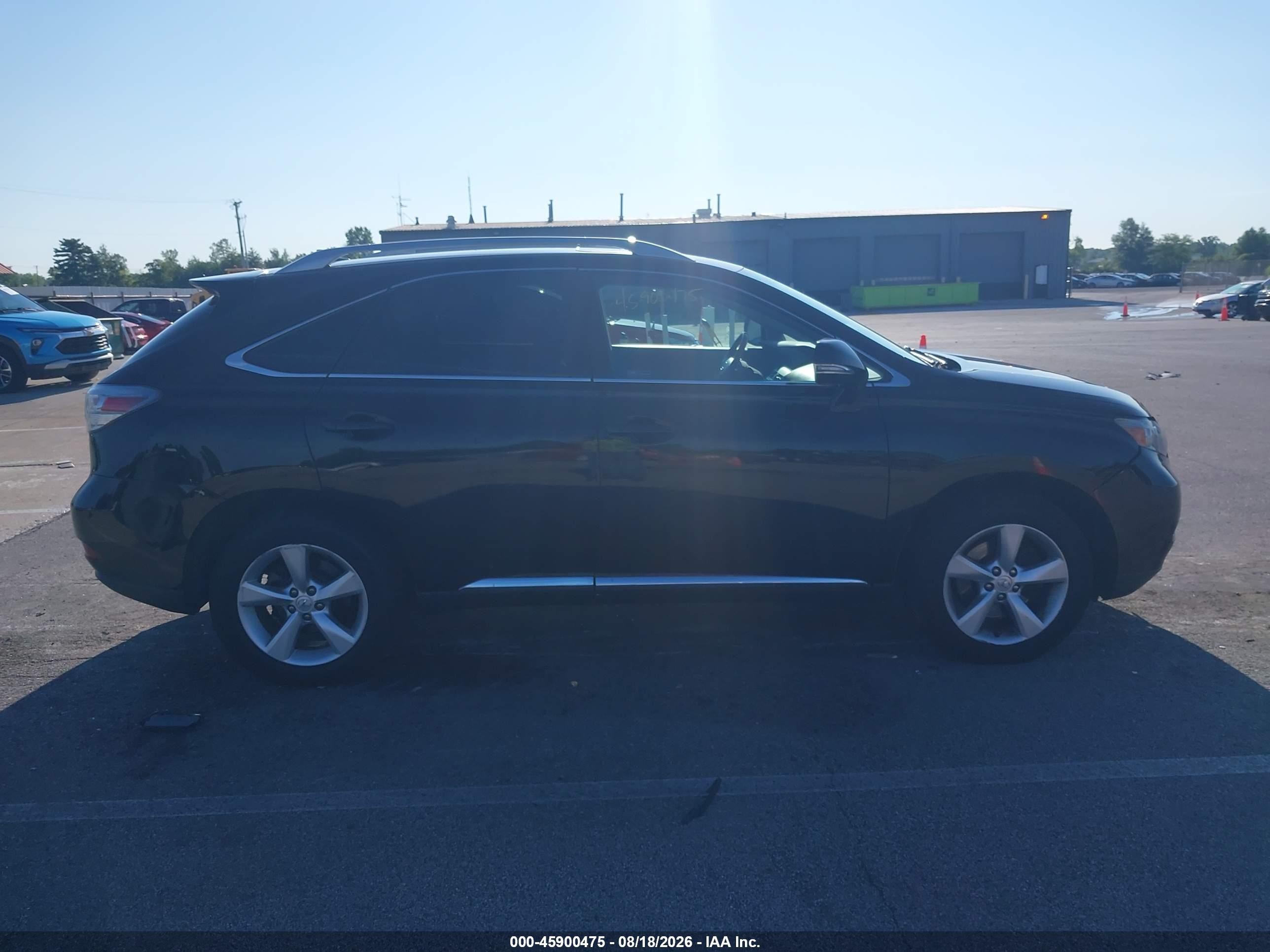 2010 Lexus Rx 350 Черный vin: 2T2BK1BA2AC025838
